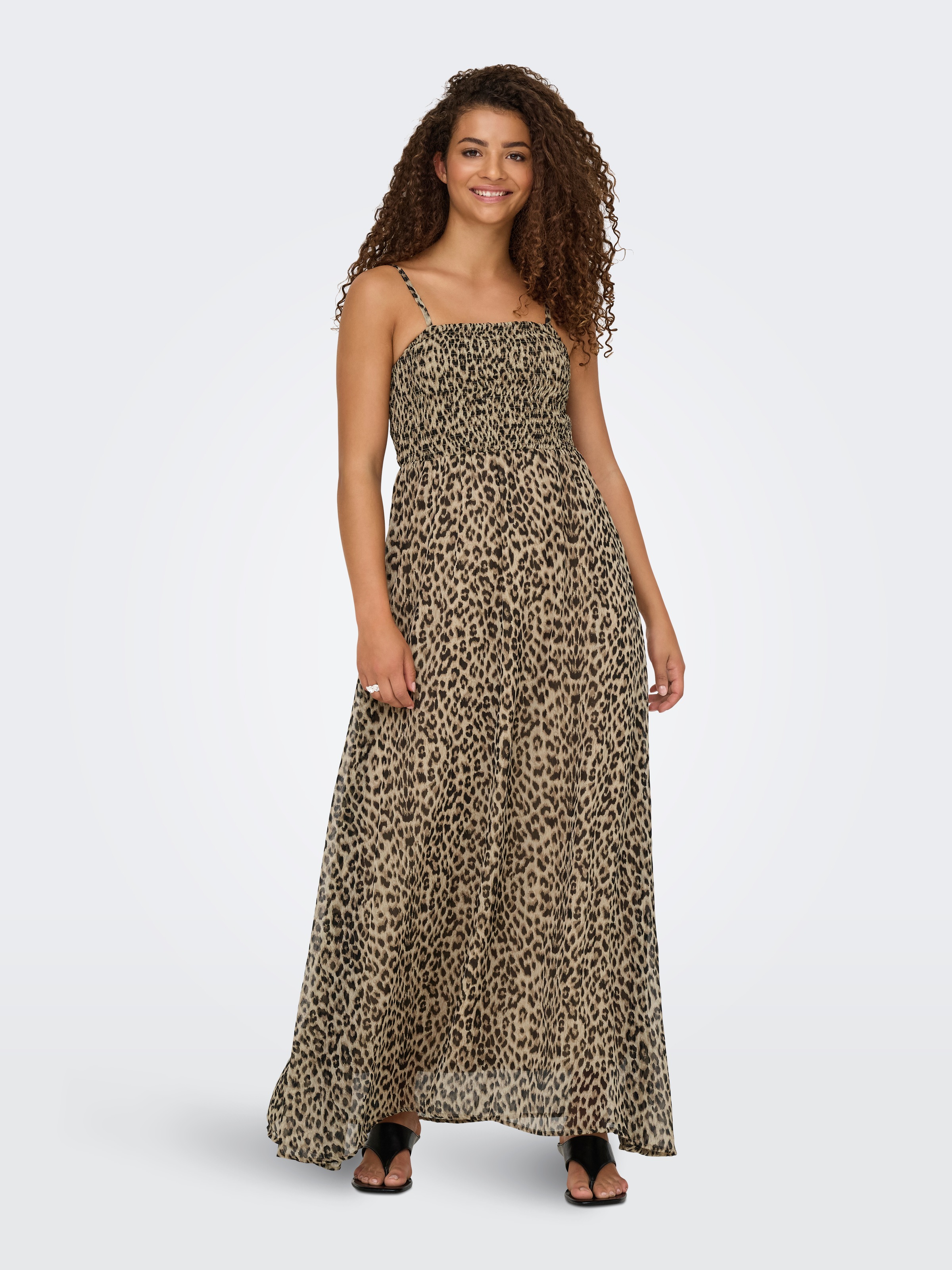 ONLY Maxikleid »ONLELENA VIKKI LIFE STRAP ANK DRESS WVN«