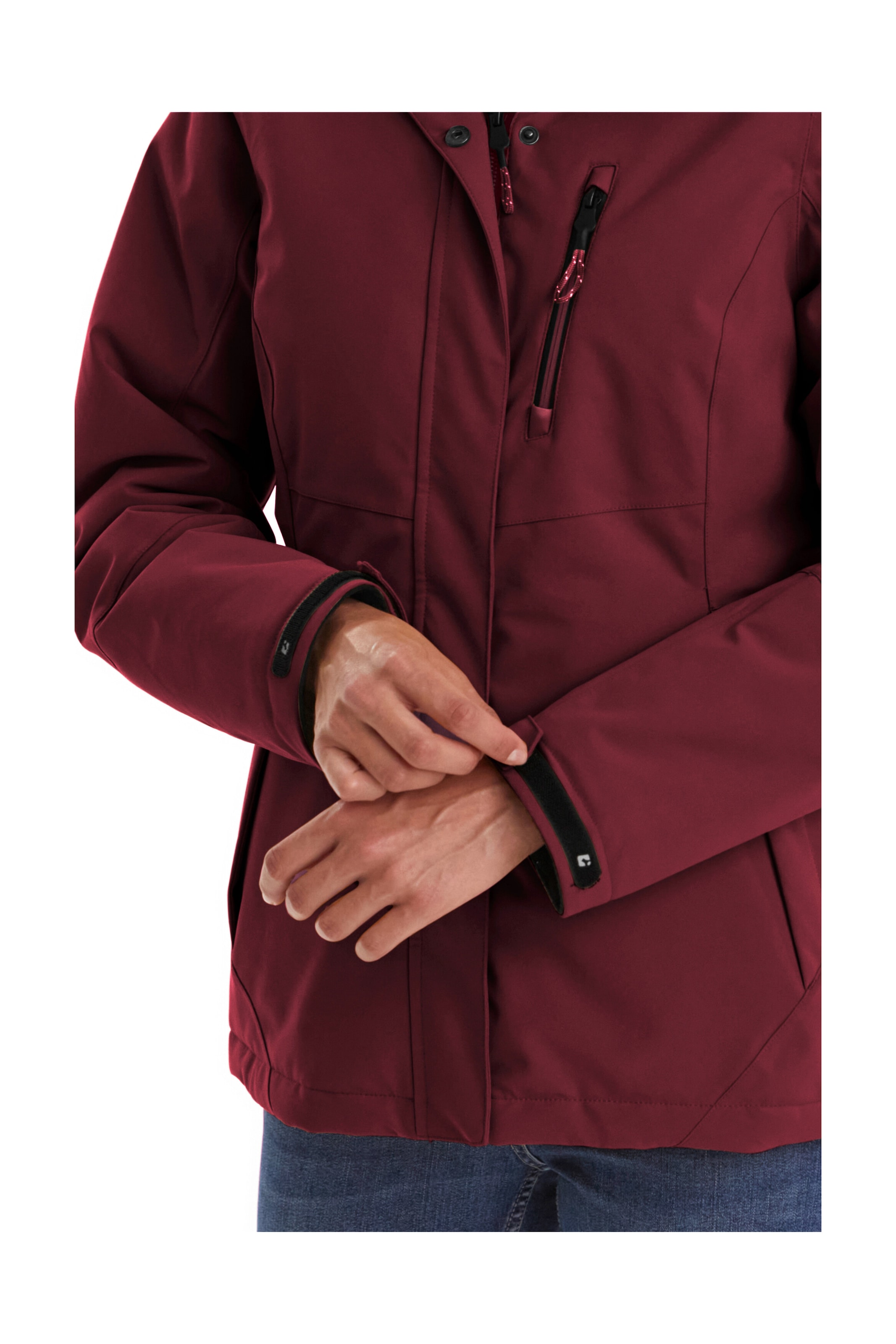 Killtec Outdoorjacke »KOW 140 WMN JCKT« Wasserdichte Damenjacke, atmungsaktiv, abnehmbare Kapuze