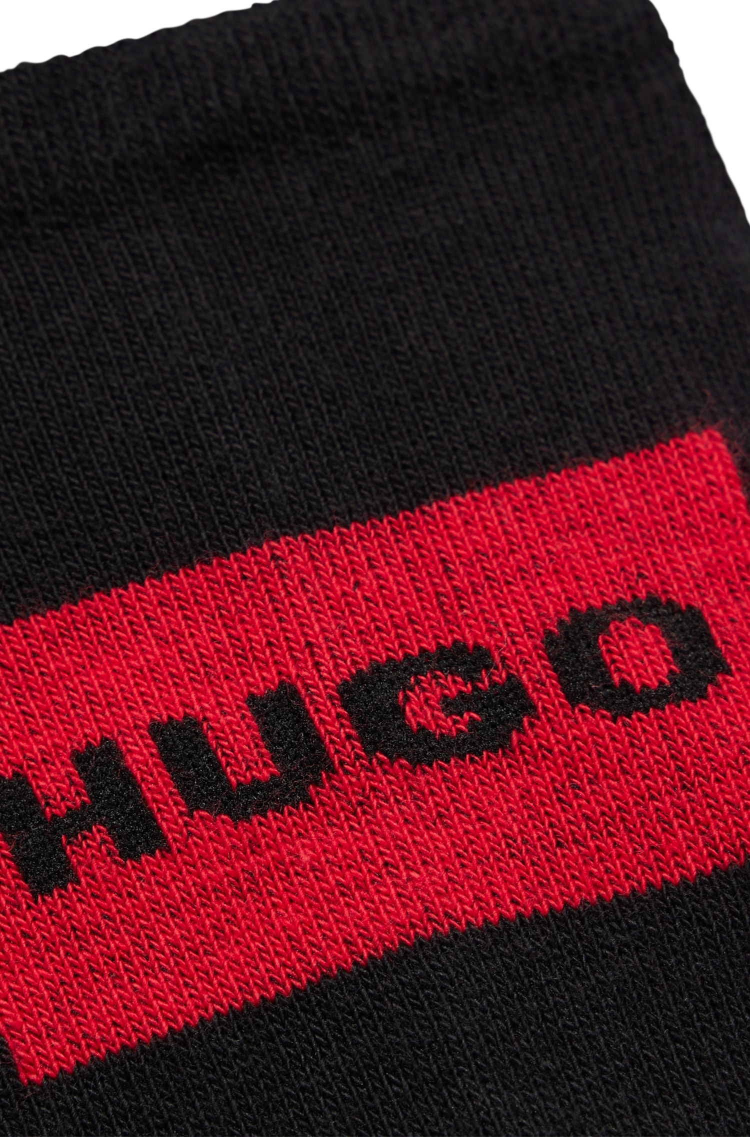HUGO Underwear Freizeitsocken »3P LC LABEL CC«, (Packung, 3 Paar), mit Logostickerei