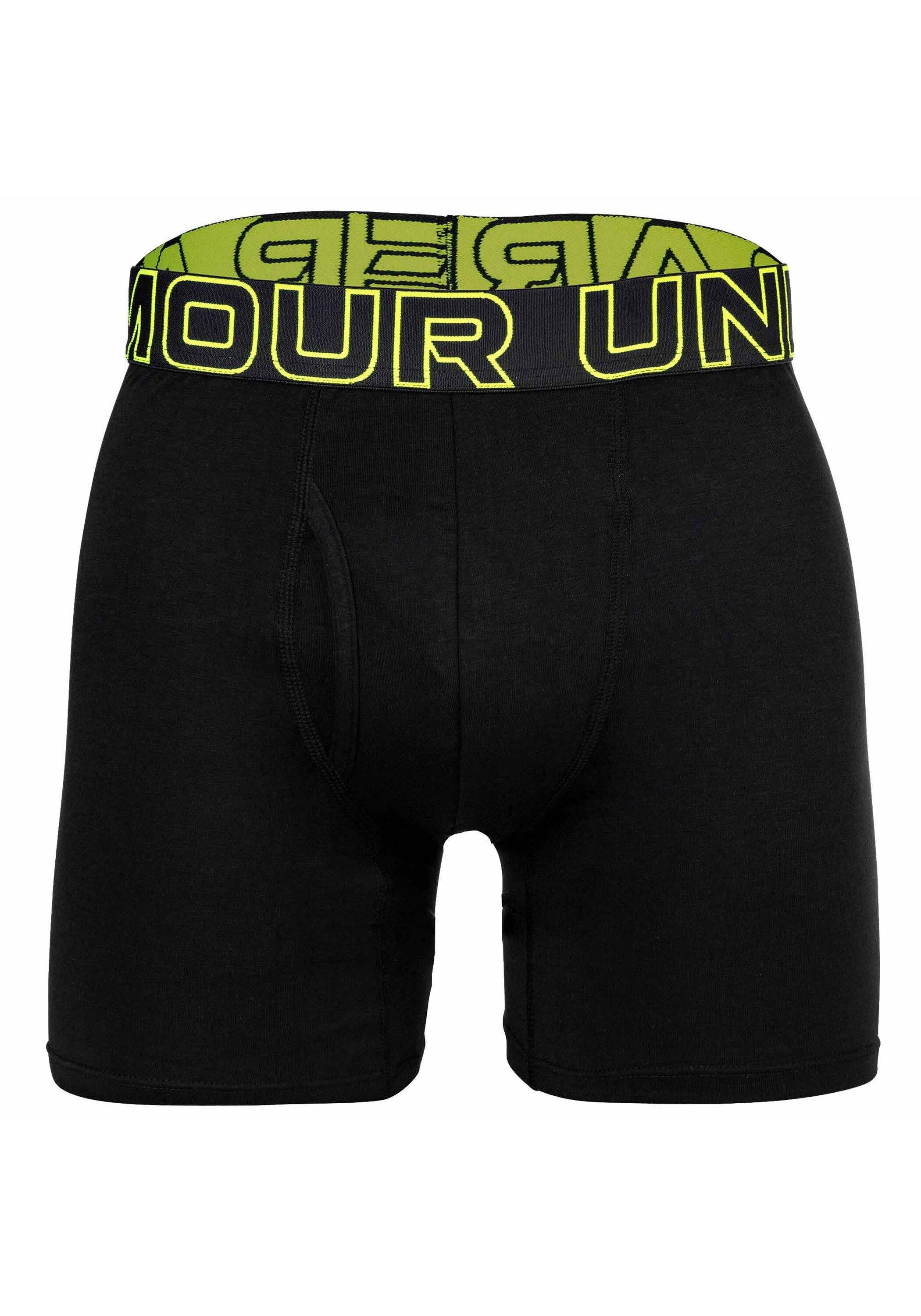 Under Armour® Boxershorts »Boxershort UA PERFORMANCE COTTON - SOLID 6 IN 3PK 3er Pack«