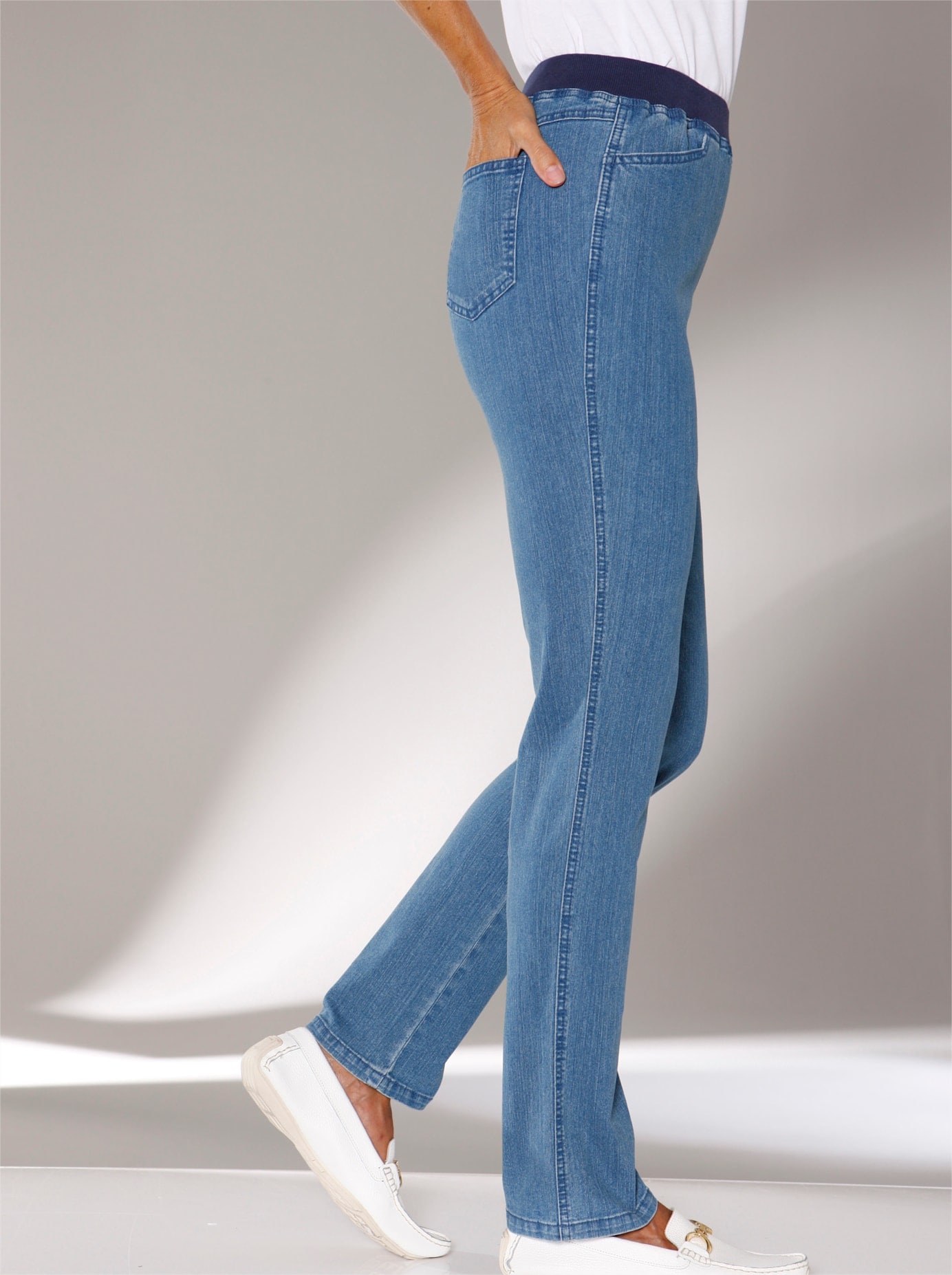 Classic Basics Stretch-Jeans, (1 tlg.)