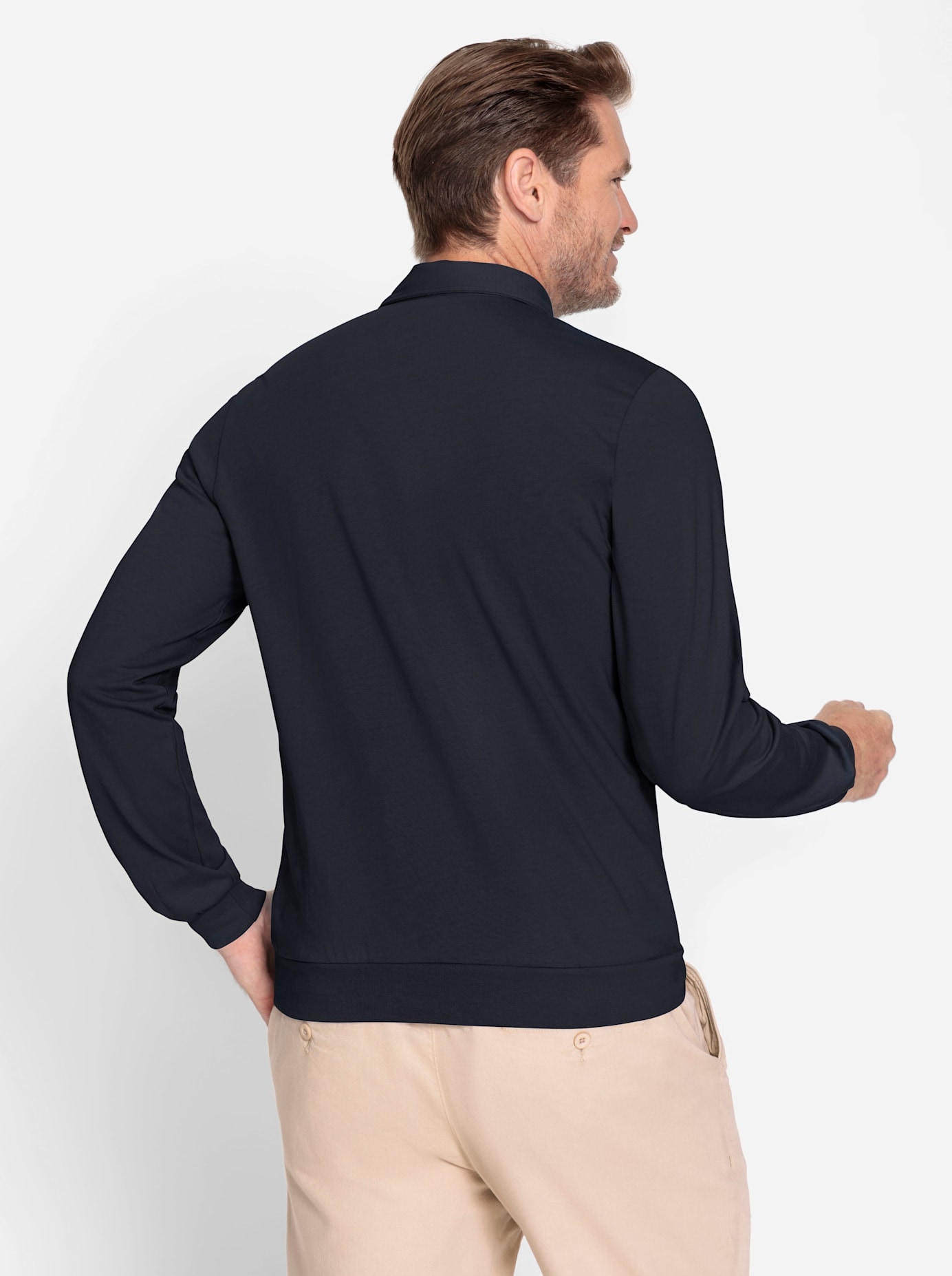 Marco Donati Poloshirt »Langarm-Shirt« 1 Stk.