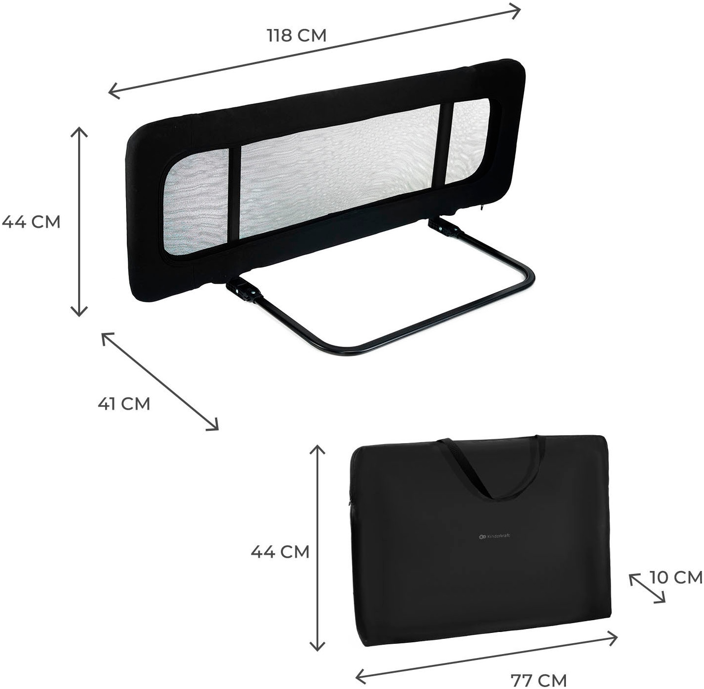 Kinderkraft Bettschutzgitter »Guard and Dream«
