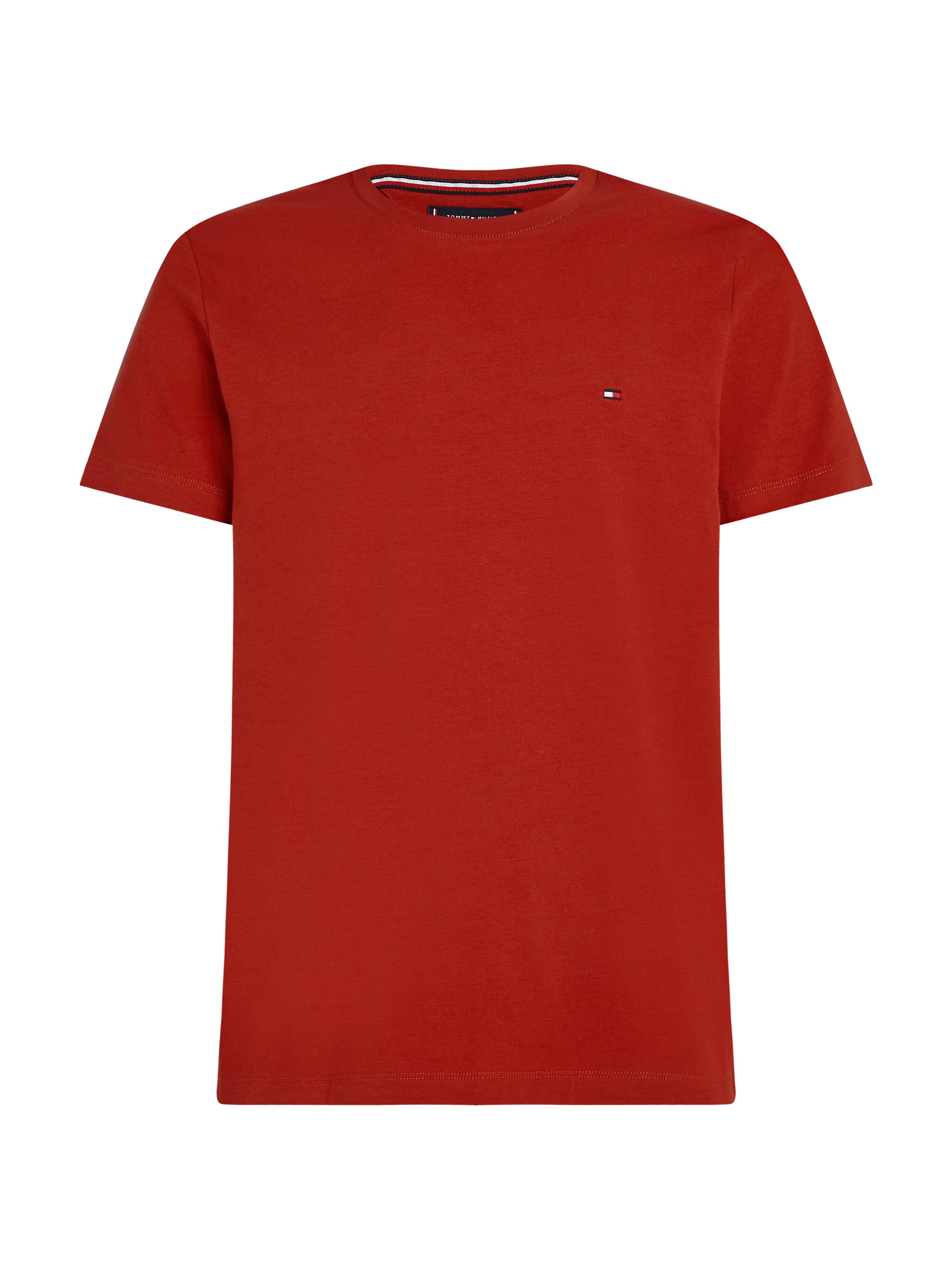 Tommy Hilfiger T-Shirt »STRETCH SLIM FIT TEE«, mit Rundhalsausschnitt