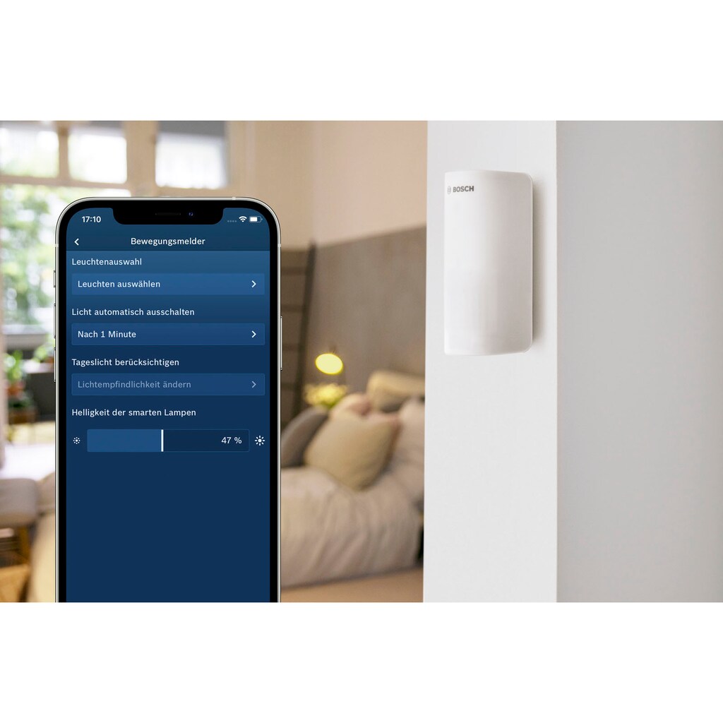 BOSCH Sensor »Bosch Smart Home - Smarter Bewegungsmelder«