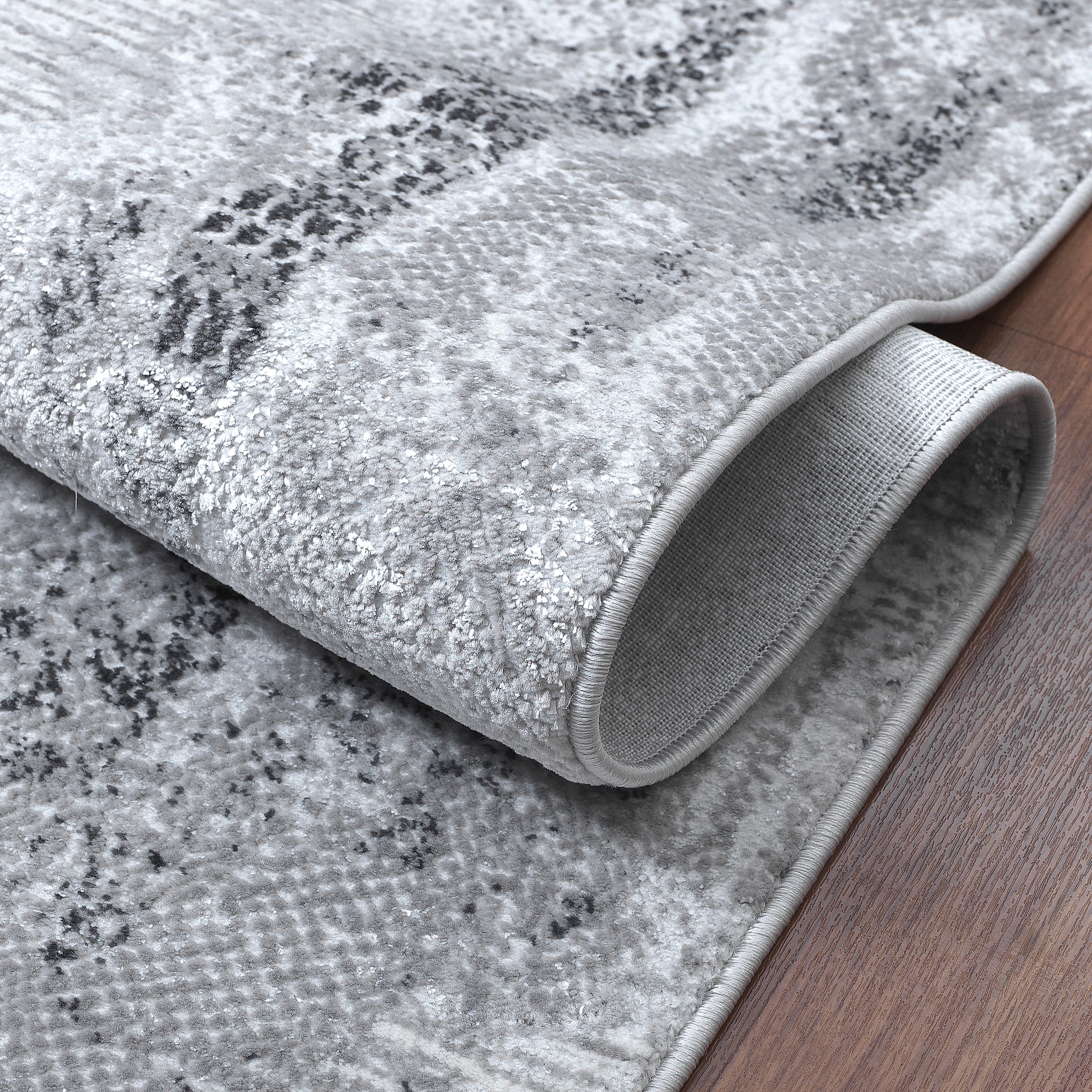 Sanat Teppich »Harmony 3215, auch als Läufer«, rechteckig, 12 mm Höhe, weicher Kurzflorteppich, meliert, Wohnzimmer, Schlafzimmer