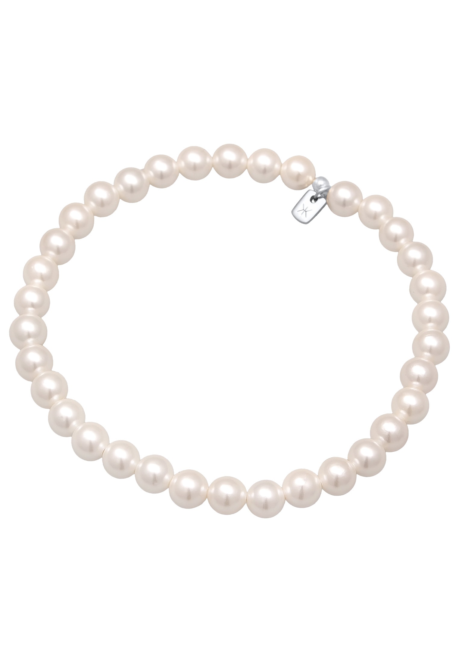 Kuzzoi Armkette »Armband Männer Robust Perlen 925 Silber«