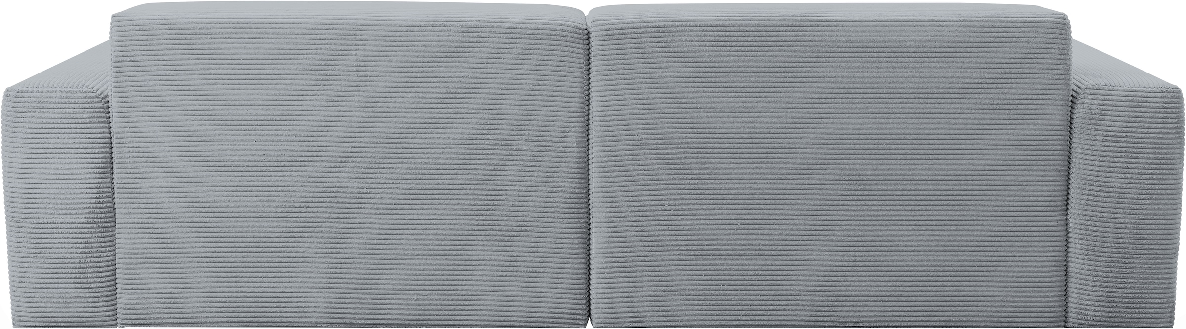 WERK2 Sofa »Zeus 3-Sitzer, Big-Sofa, Breite 256cm, Tiefe 105cm, modern und bequem«, Curvy Trend 3-Sitzer mit urbaner Optik