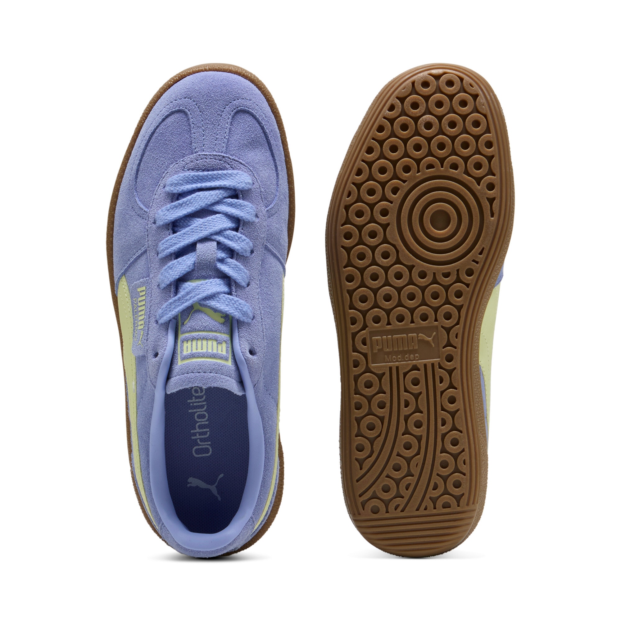 PUMA Sneaker »PALERMO«  für Alltag, aus Leder, mit Schnürverschluss
