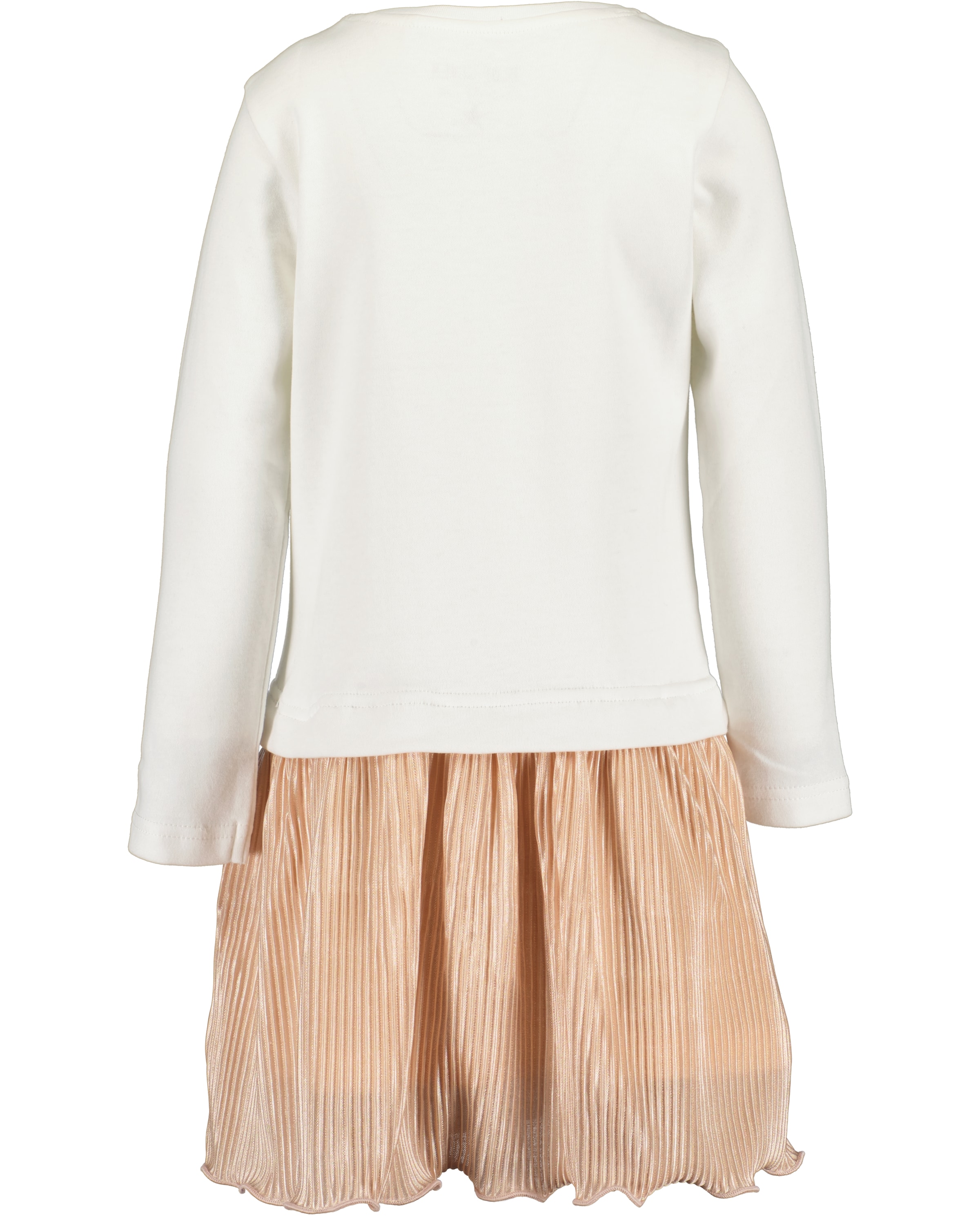 Blue Seven Jerseykleid mit angesetztem Rock im Plissee-Look