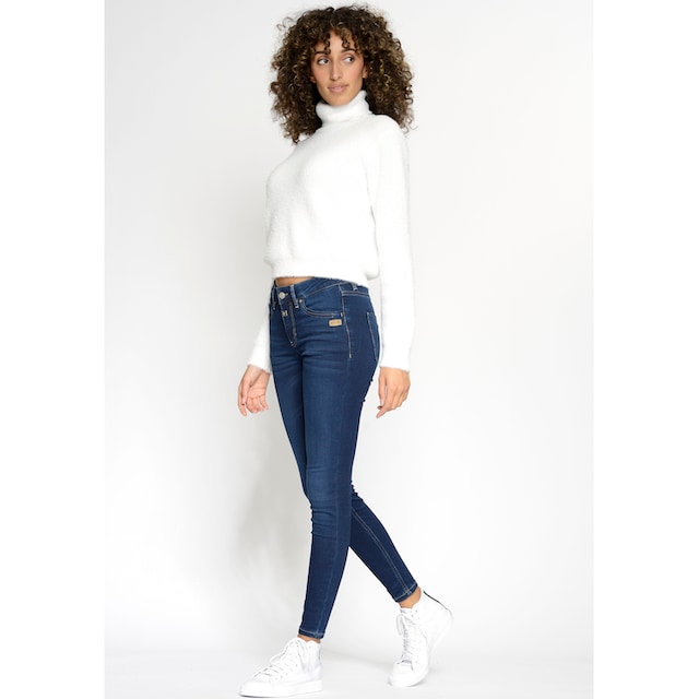 GANG Skinny-fit-Jeans »94LAYLA«, mit Used-Effekten online bei OTTO