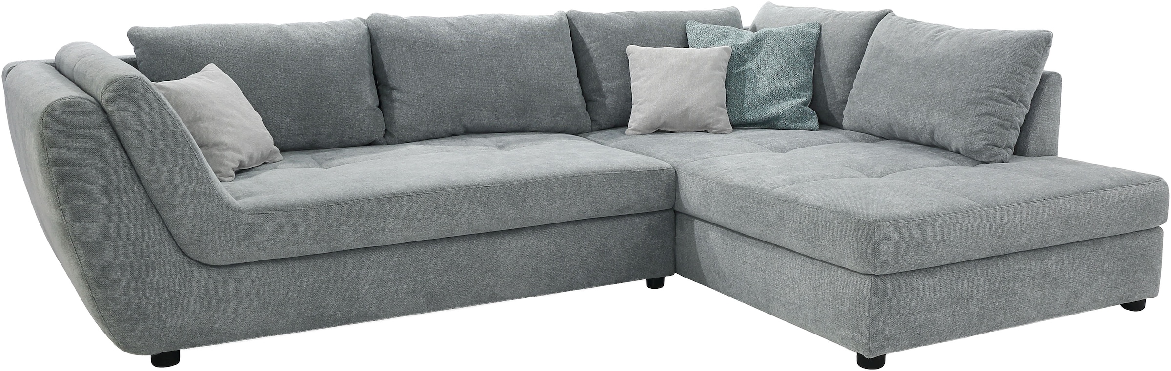 Jockenhöfer Gruppe Ecksofa »Rascasse L-Form, B: 322 cm« mit Zierkissen, XXL-Sofa