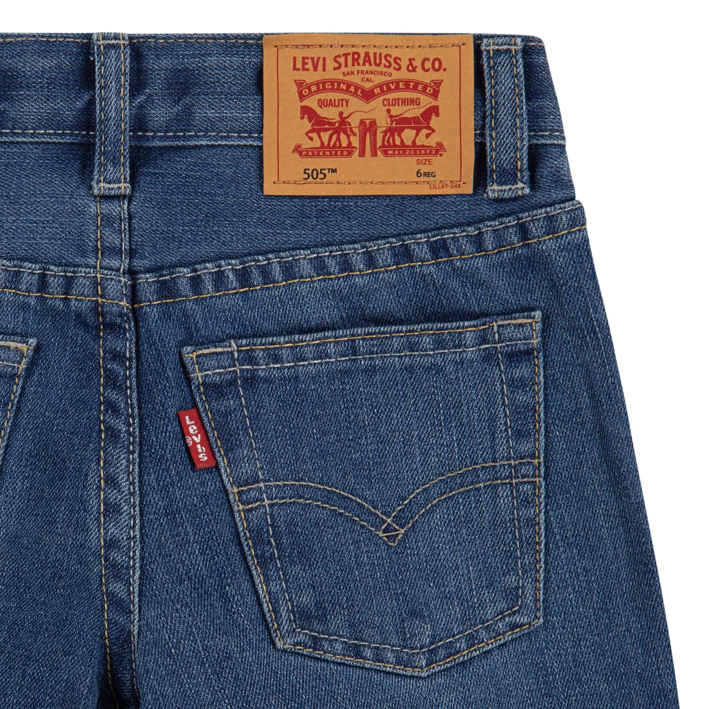 Levi's® Kids Regular-fit-Jeans »LVB 505 REGULAR FIT JEAN« im Five-Pocket Style