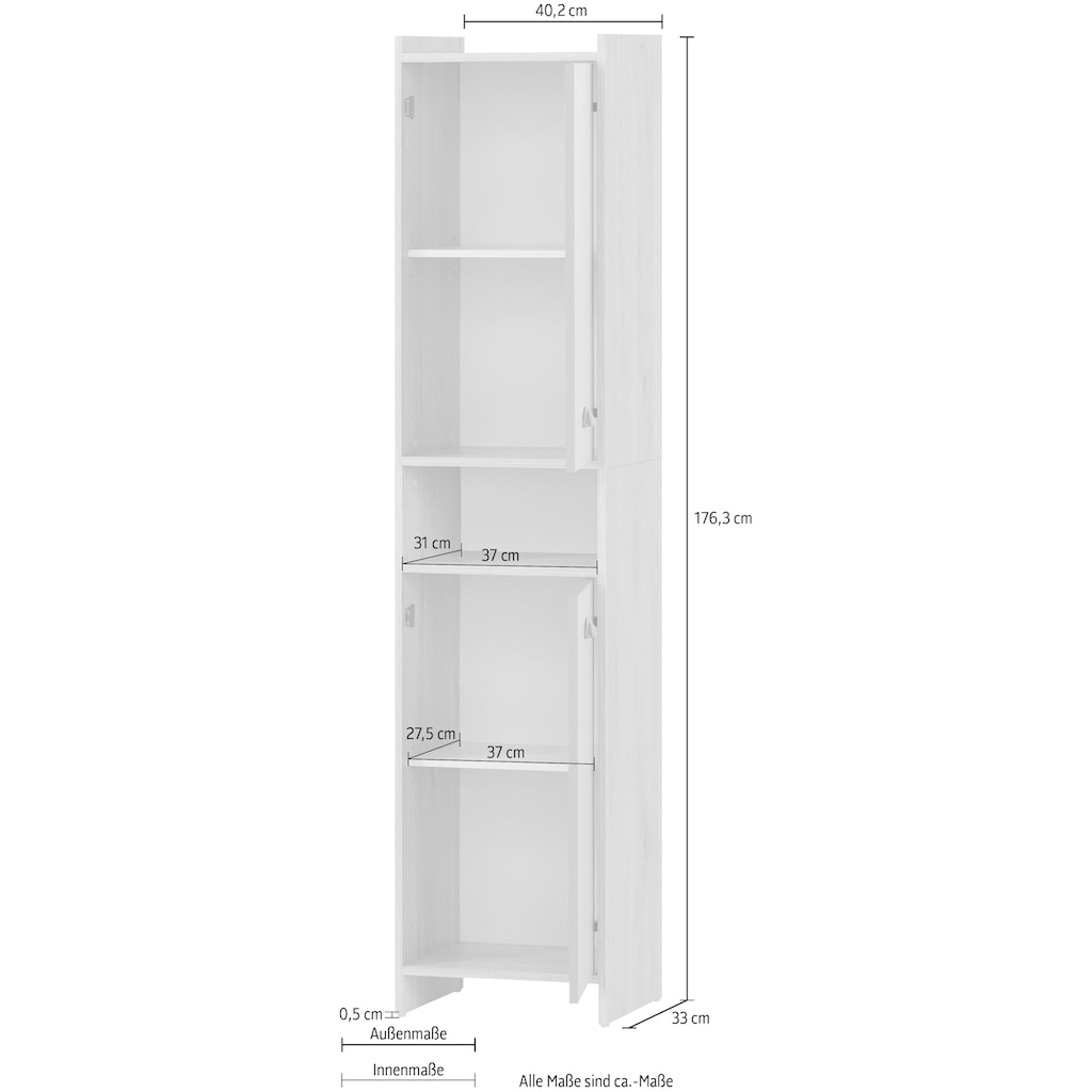 Schildmeyer Hochschrank »Lindholm«