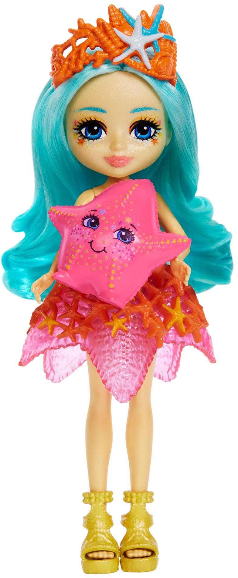 Enchantimals Anziehpuppe »Royal Enchantimals, Staria Starfish & Beamy«