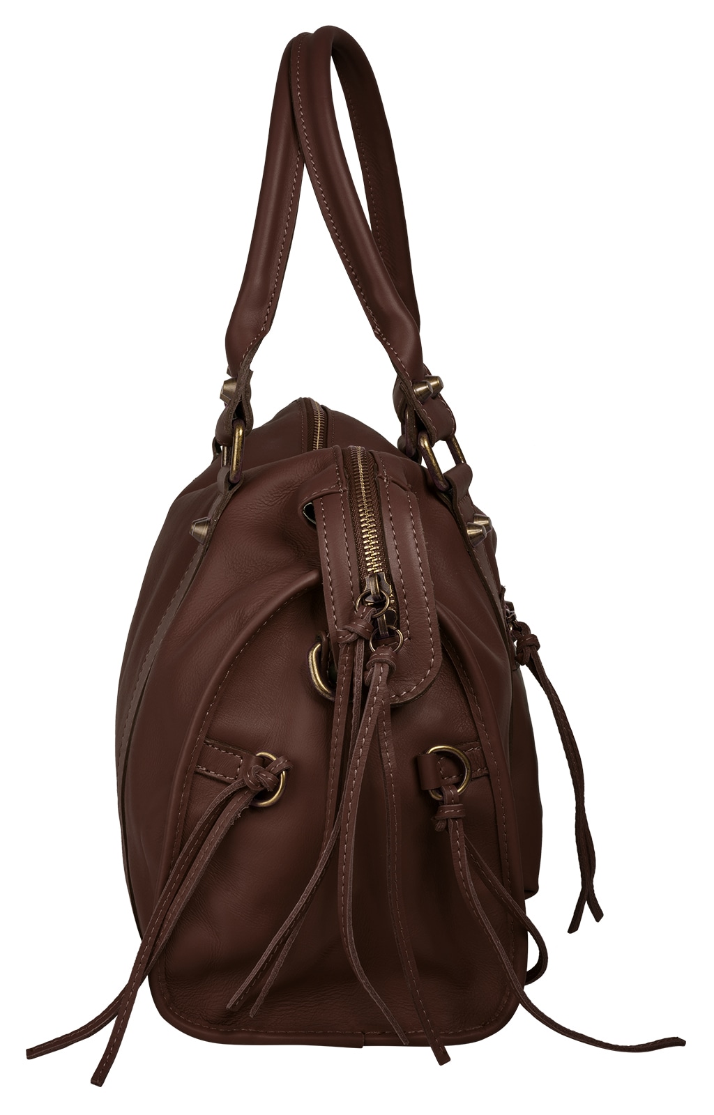 forty° Shopper, echt Leder, Made in Italy