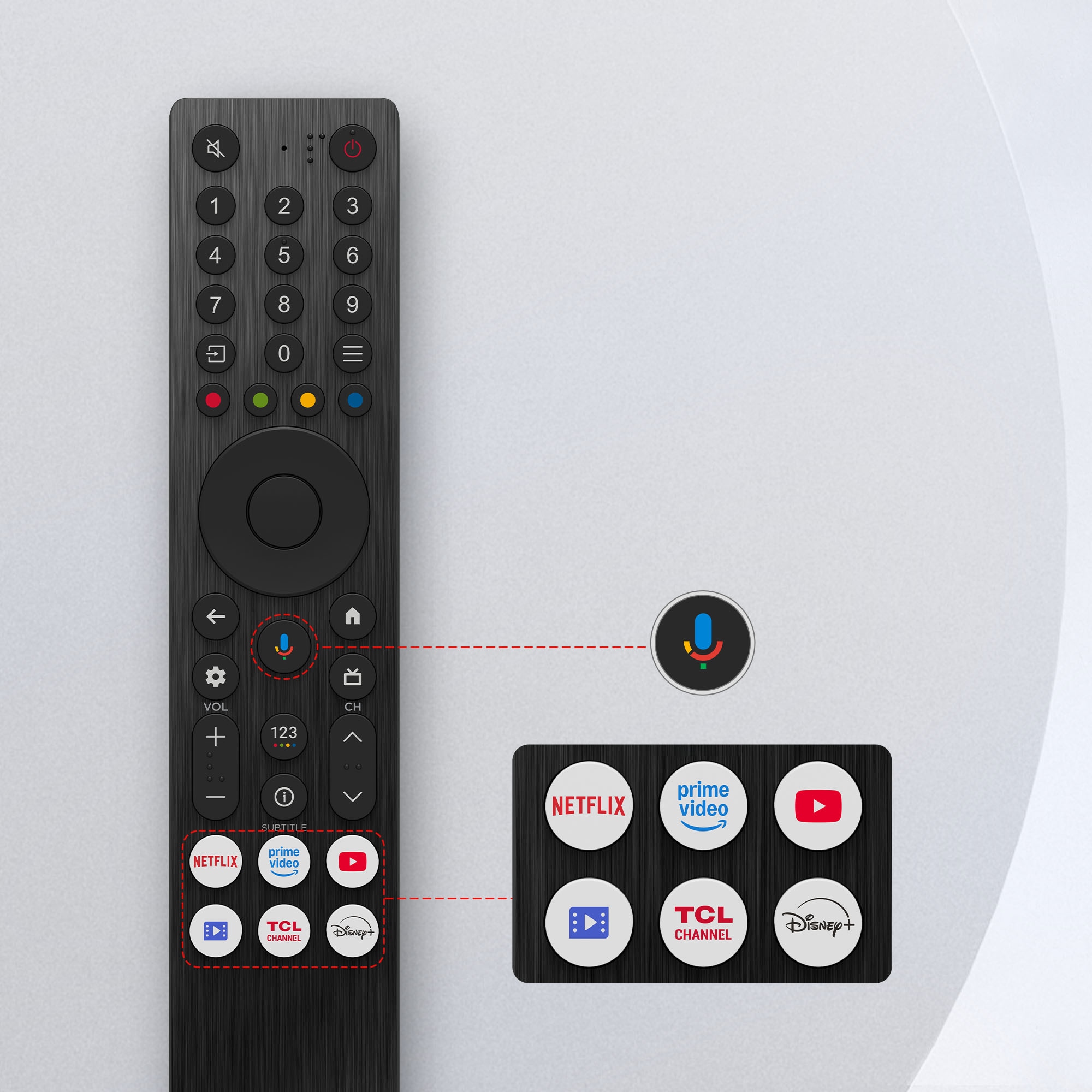 TCL Mini-LED-Fernseher »85Q6CX1« 215 cm/85 ″ Smart-TV 4K Multi-HDR Dolby Vision, 144Hz, ONKYO Dolby Atmos, Apple Airplay 2