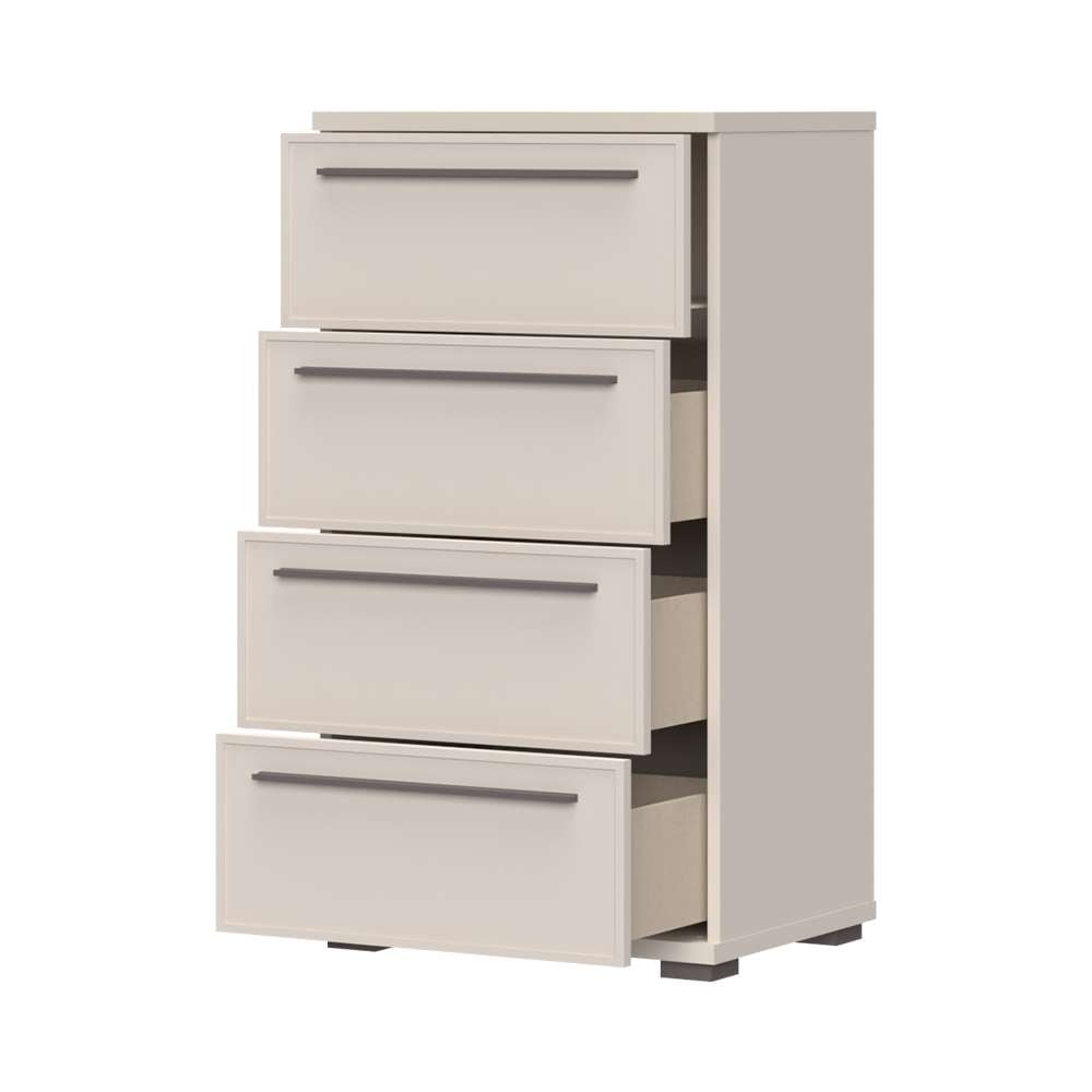 Places of Style Kommode »Opera Schubladenkommode, Schubladenmöbel, Kommode, 4 oder 5 Schubladen«, UV lackiert, Soft Close Funktion, Höhenverstellbare Füße