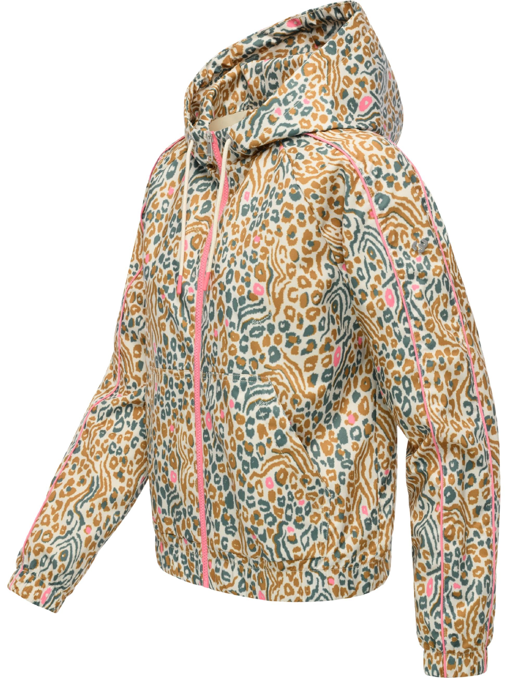 Ragwear Funktionsjacke »Funktionsjacke Andrin Print« mit Kapuze Gemusterte funktionale Übergangsjacke