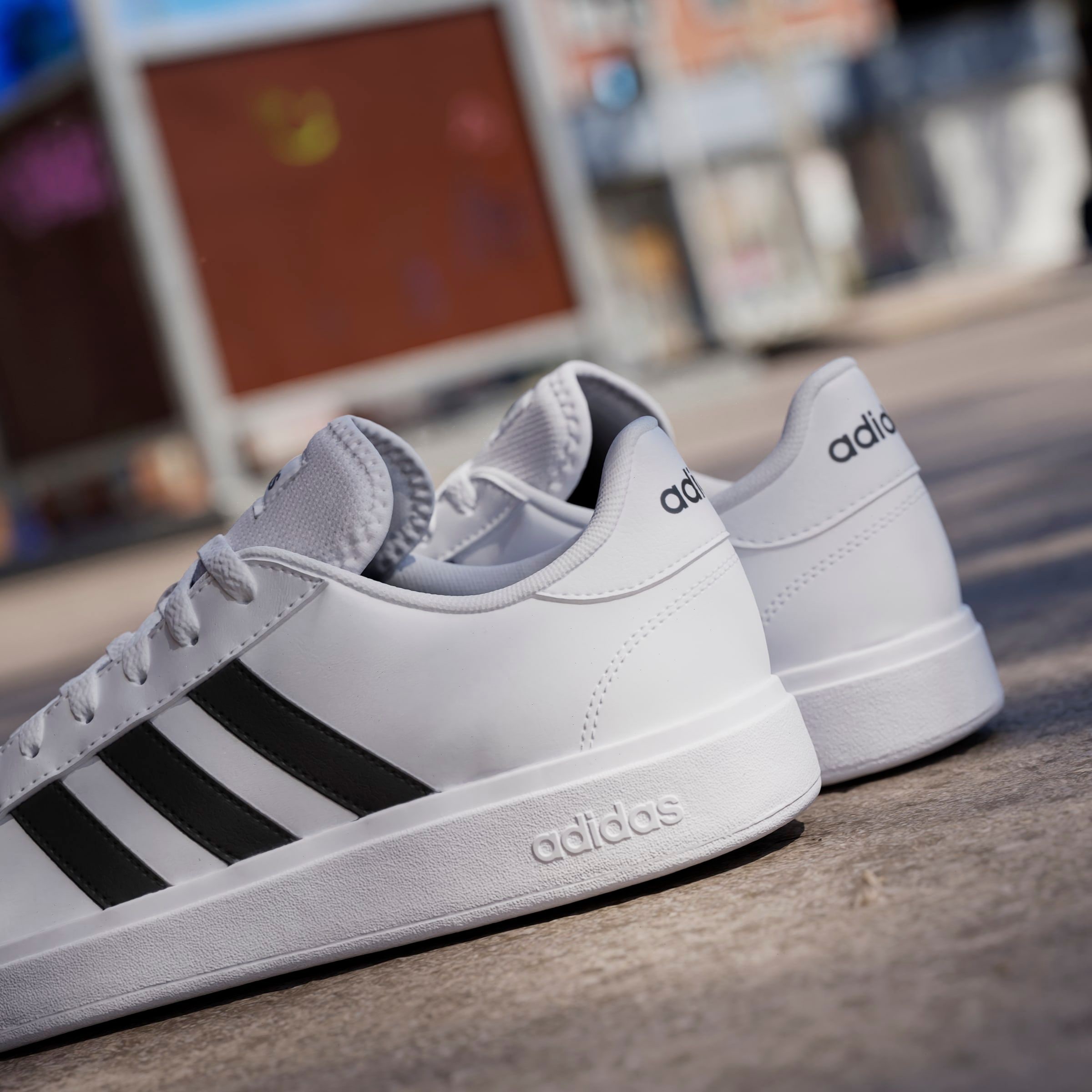 adidas Sportswear Sneaker »GRAND COURT TD LIFESTYLE COURT CASUAL«, Design auf den Spuren des adidas Superstar