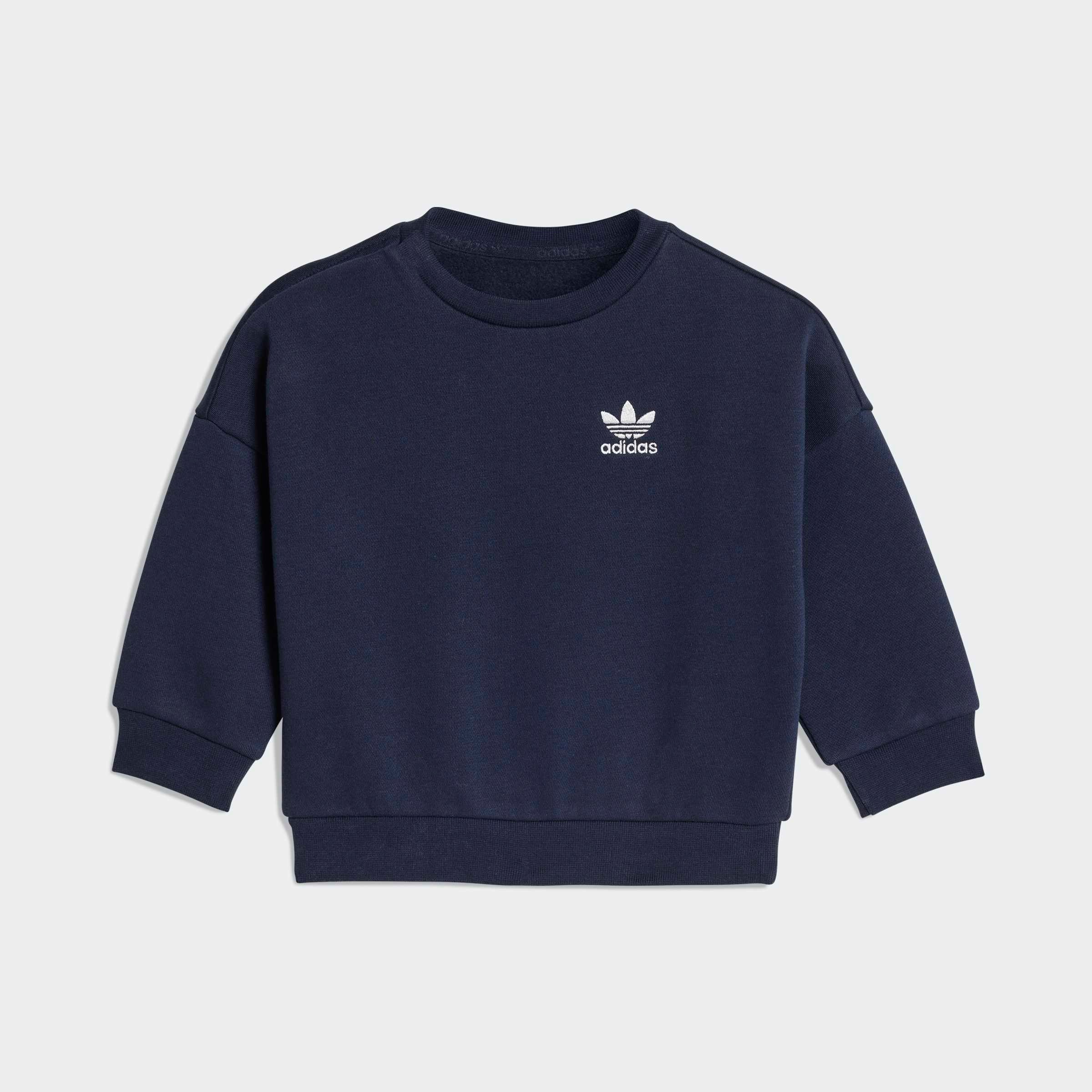 adidas Originals Trainingsanzug »CREW JOG SET« 2 für Babys, 2-teilig, aus Baumwolle und Polyester