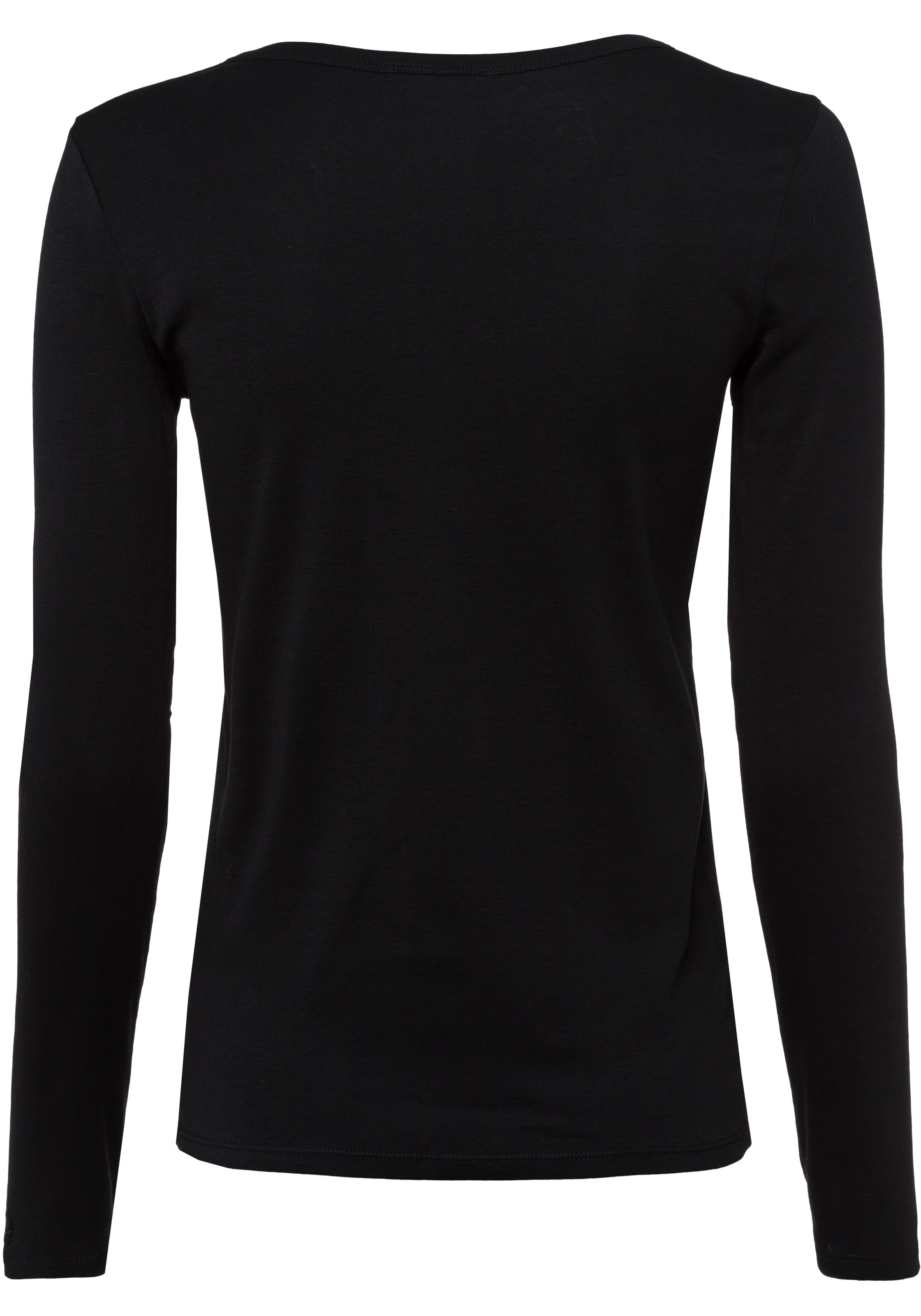 United Colors of Benetton Langarmshirt, im Basic-Look