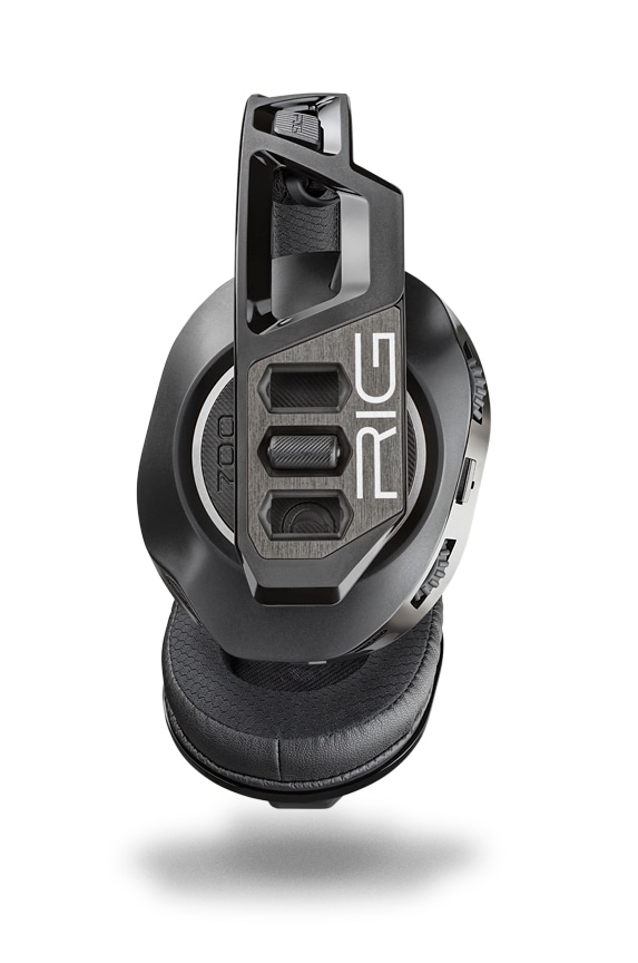 nacon Gaming-Headset »Nacon RIG 700HX Gaming-Headset, USB, kabellos, 12h Akku«, Geräuschisolierung-Mikrofon abnehmbar-Rauschunterdrückung, Surround-Sound, Over Ear, PC, Xbox One