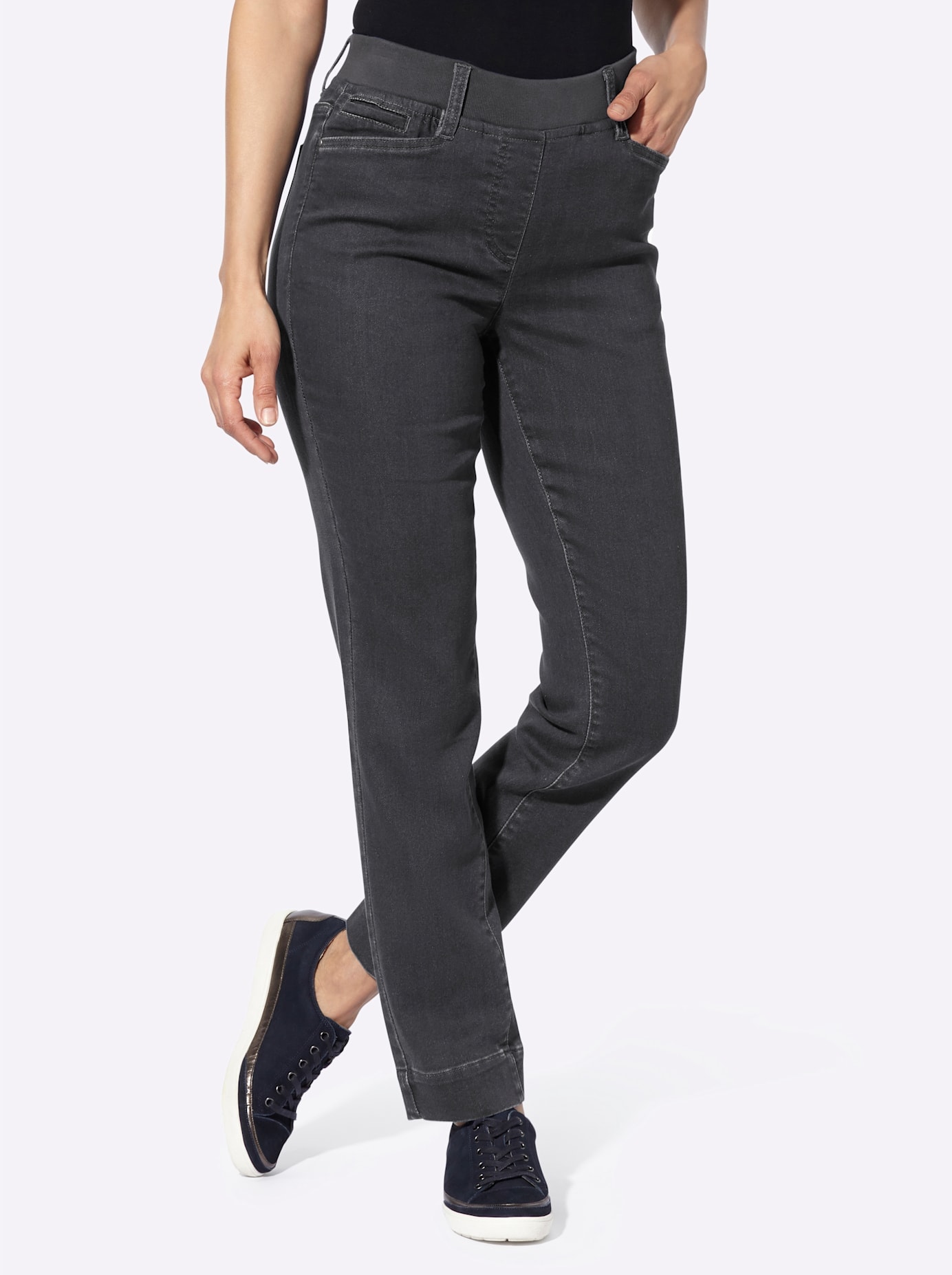 Casual Looks Bequeme Jeans, (1 tlg.)
