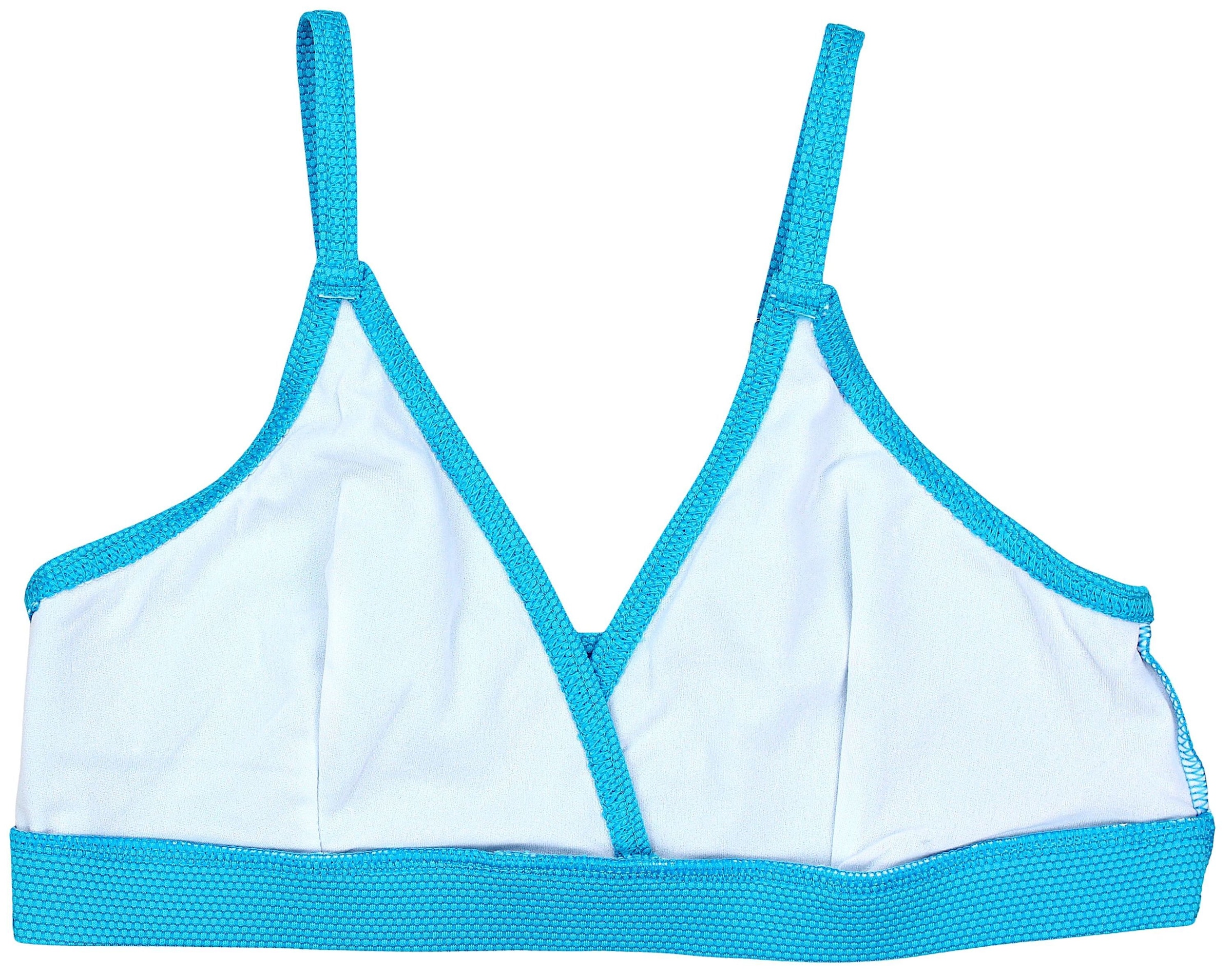 AQUARTI Bustier-Bikini »Badeanzug Mädchen Bikini Set Zweiteilig Bikinislip Bustier«