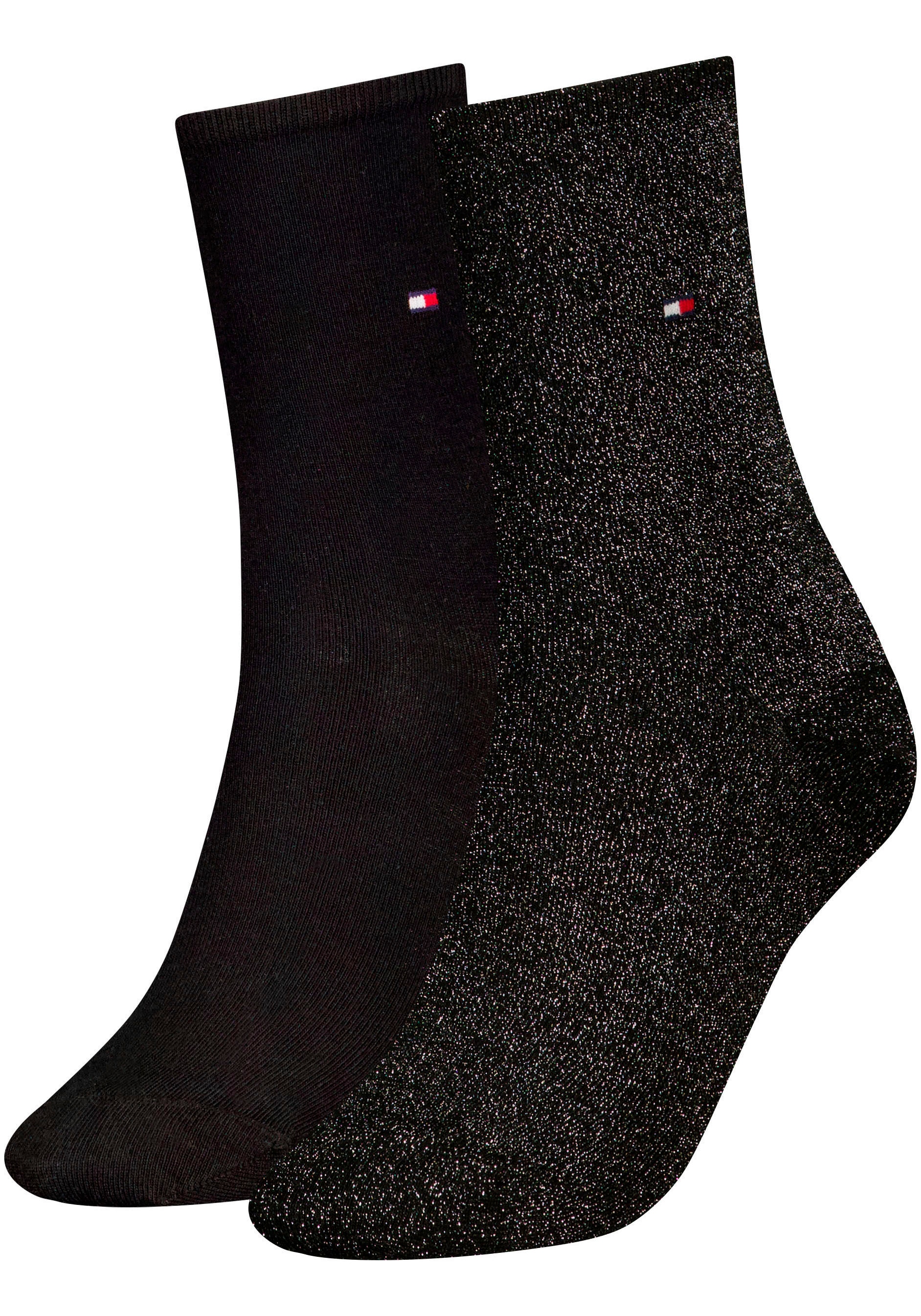 Socken, (2 Paar), mit dezentem Logo