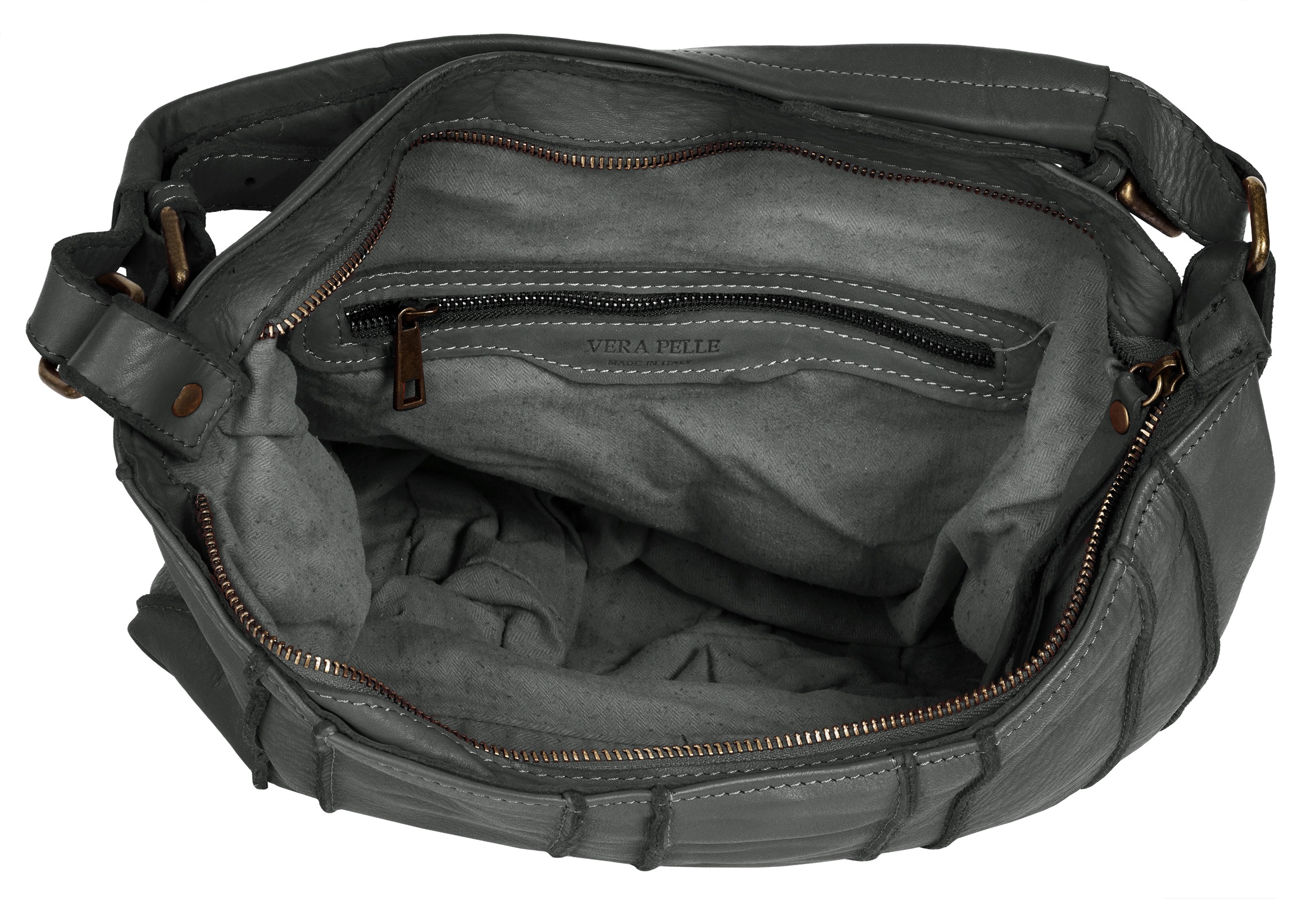 Samantha Look Shopper, echt Leder, Made in Italy