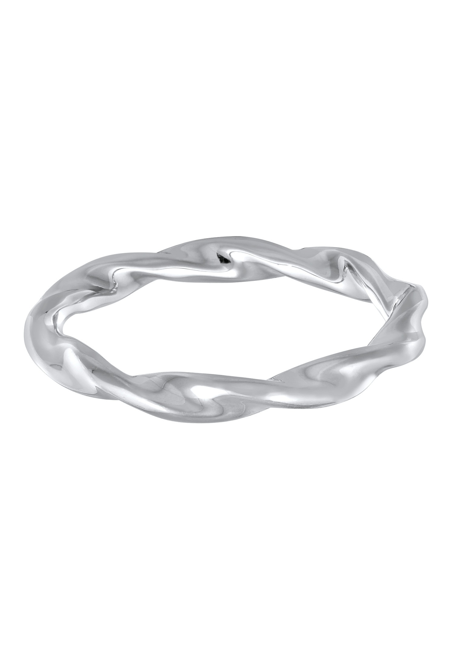 Elli Silberring »Ring Bandring Stapelring Gedreht für Damen«