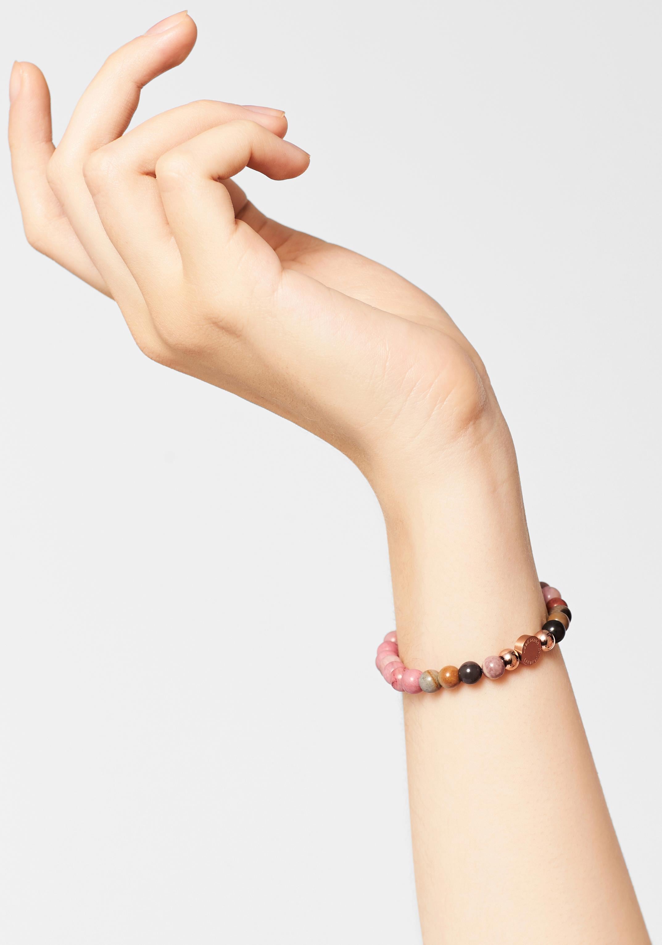 Liebeskind Berlin Armband »Schmuck Geschenk Armkette Zugarmband«, mit Edelsteinen