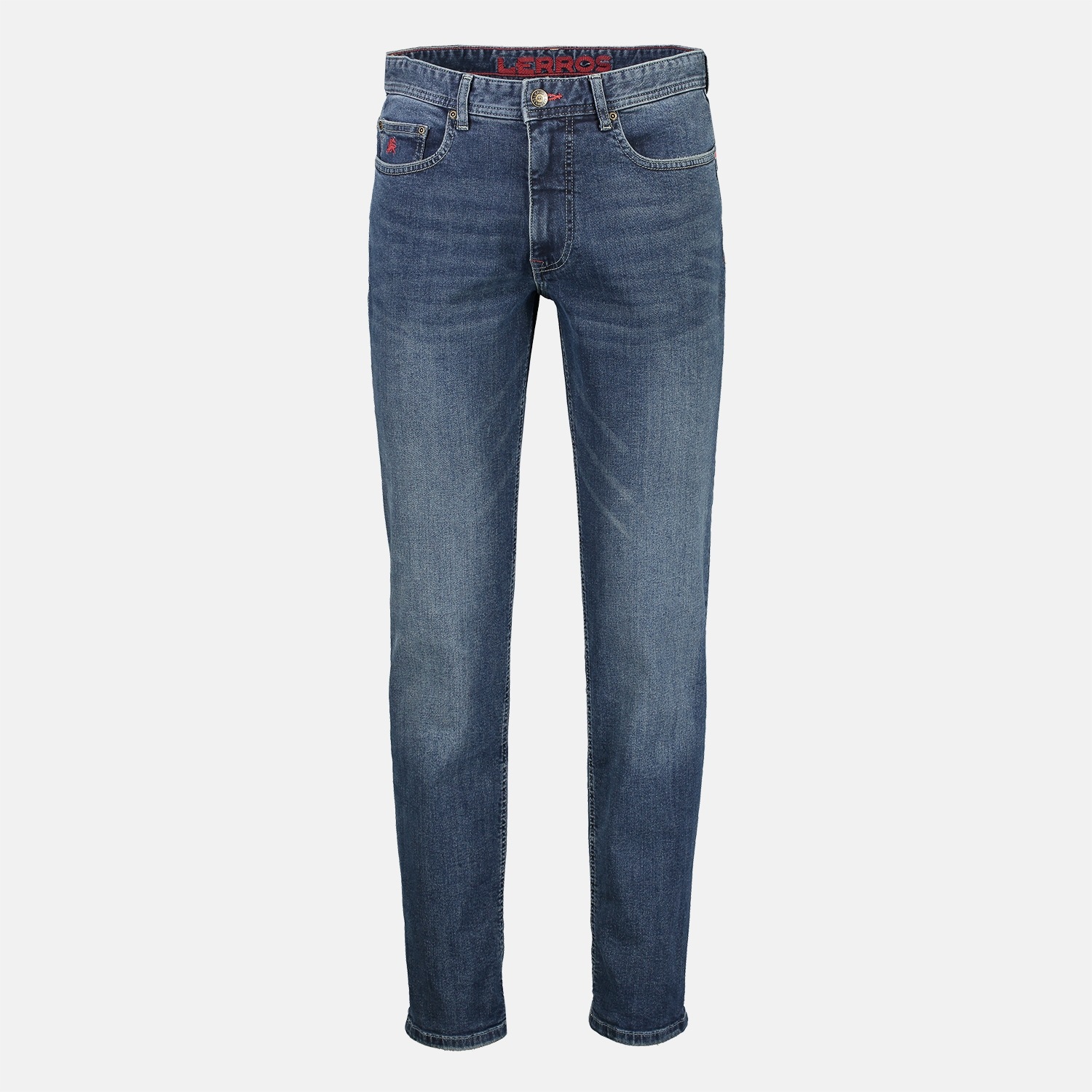 LERROS Stretch-Jeans »ARUN«, in leichter Used-Optik, Highlight: Handy-Stecktasche
