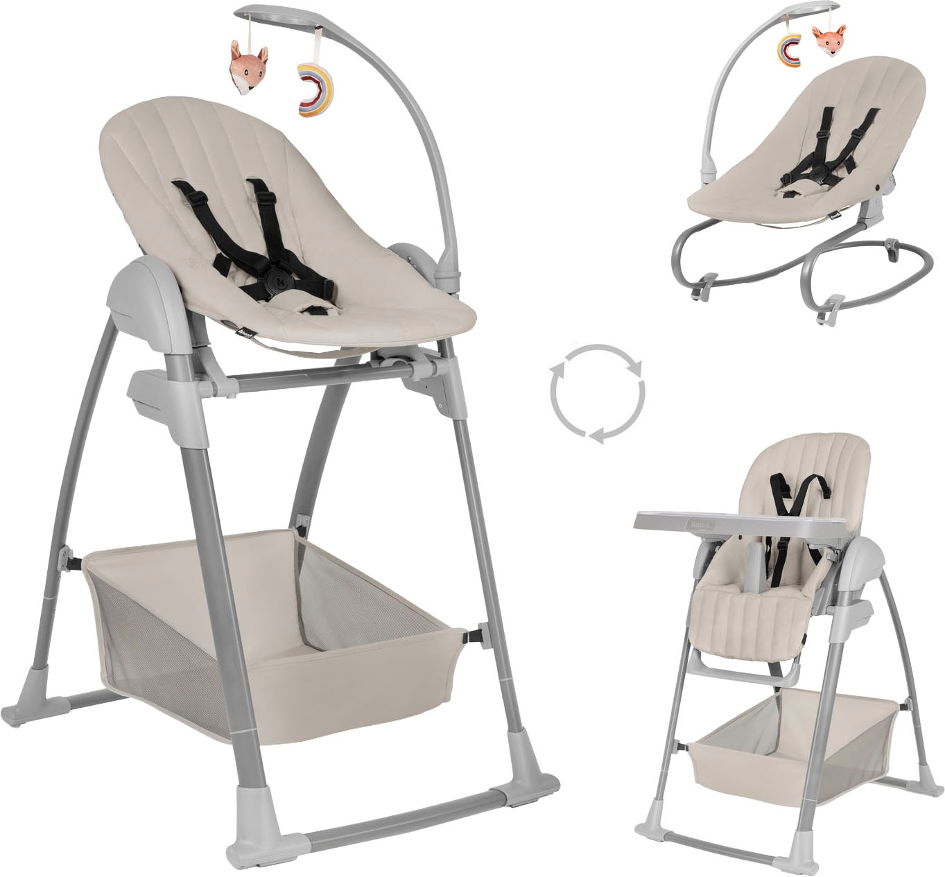 Hauck Hochstuhl »Sit N Relax 3in1« ()