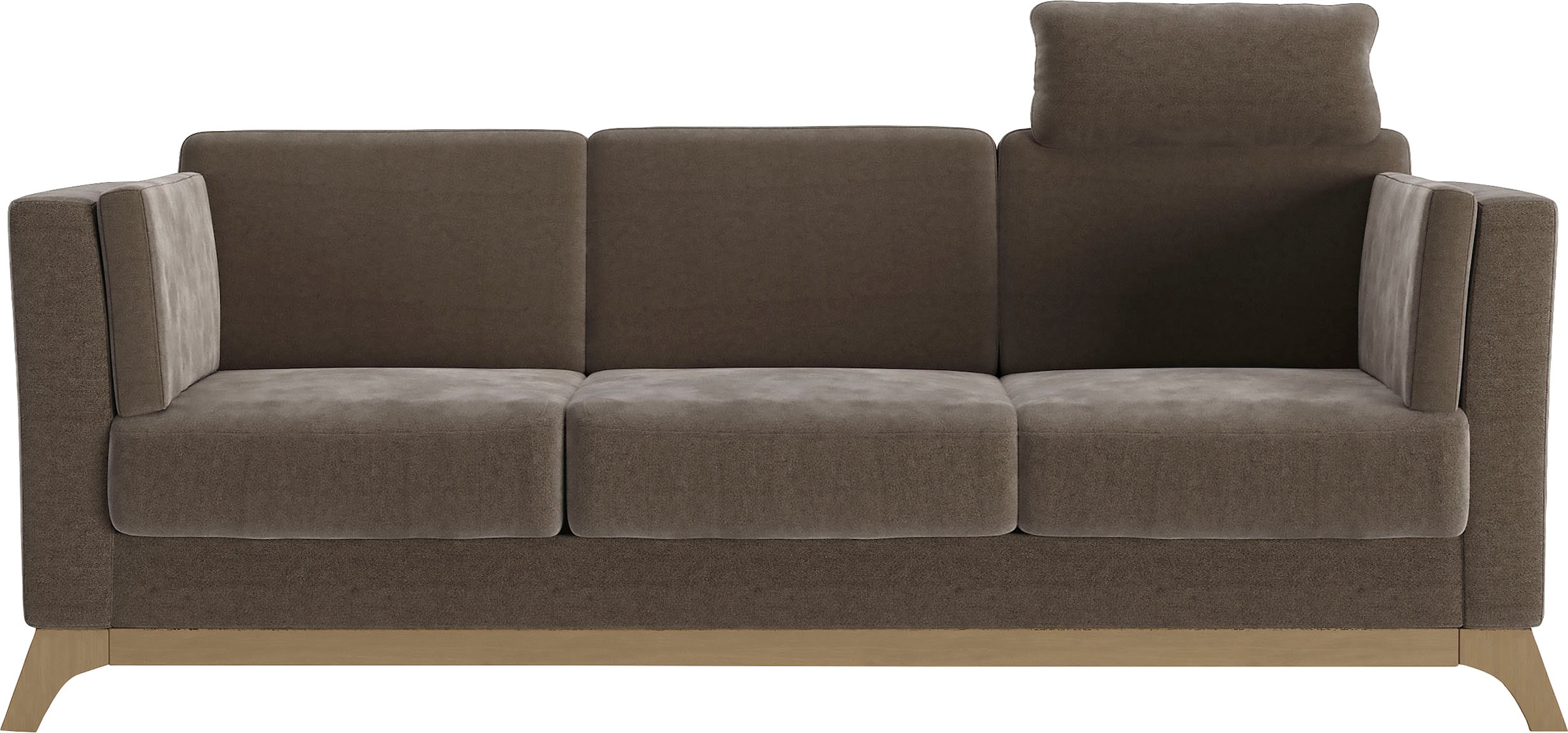 Home affaire 3-Sitzer »Viva«, mit Holzrahmen aus Buche