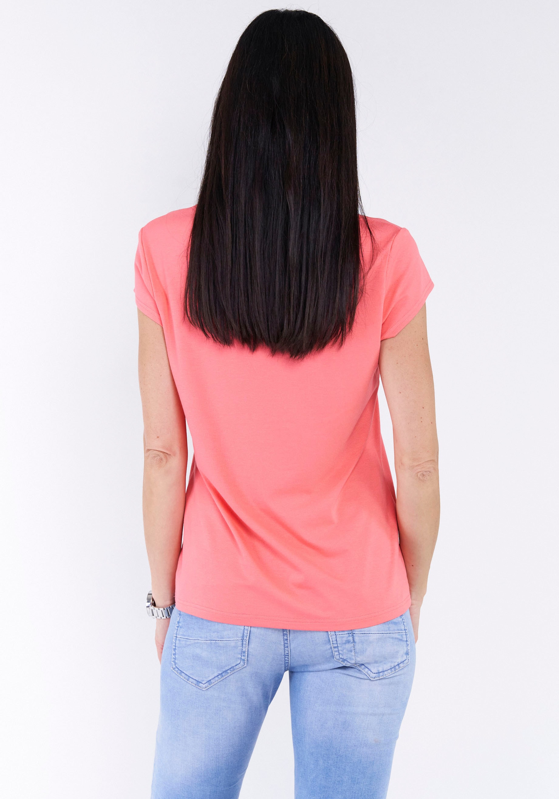 Seidel Moden T-Shirt, mit Kappenärmel, MADE IN GERMANY