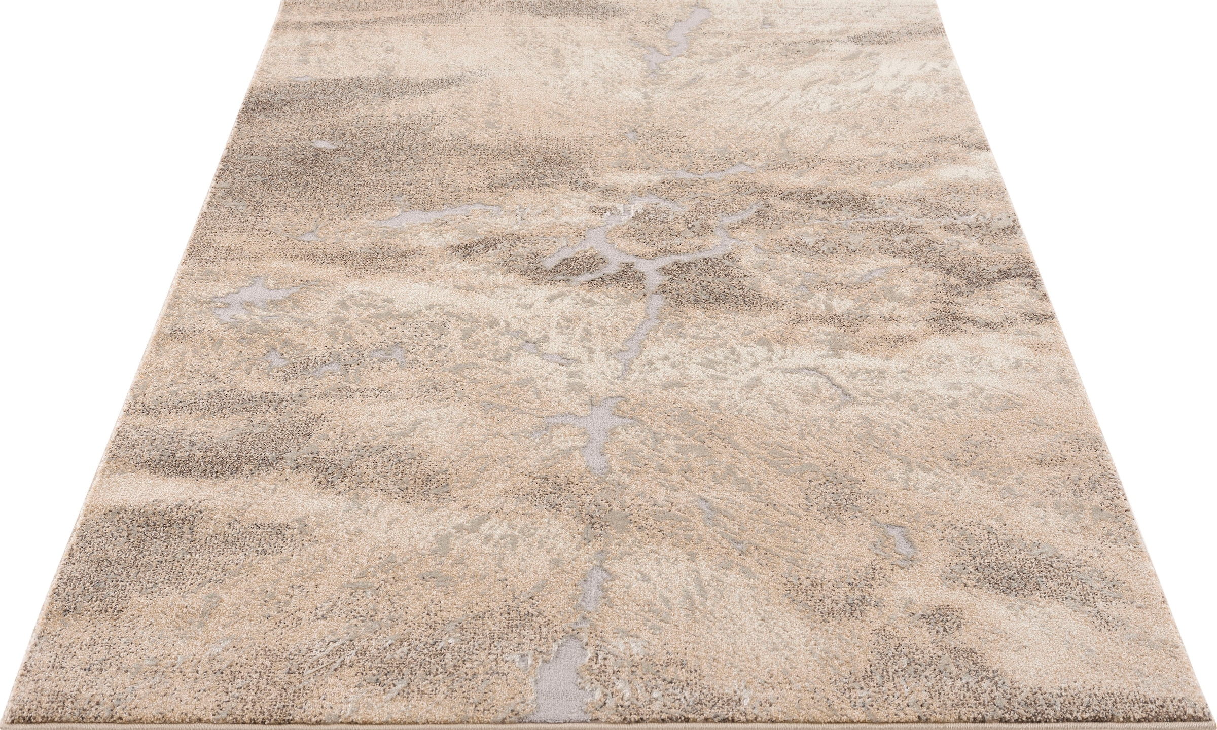 my home moderner Marmor Effekt, bei »Marmor«, Teppich Teppich in OTTO rechteckig, Tief einfarbig Hoch Optik, flach