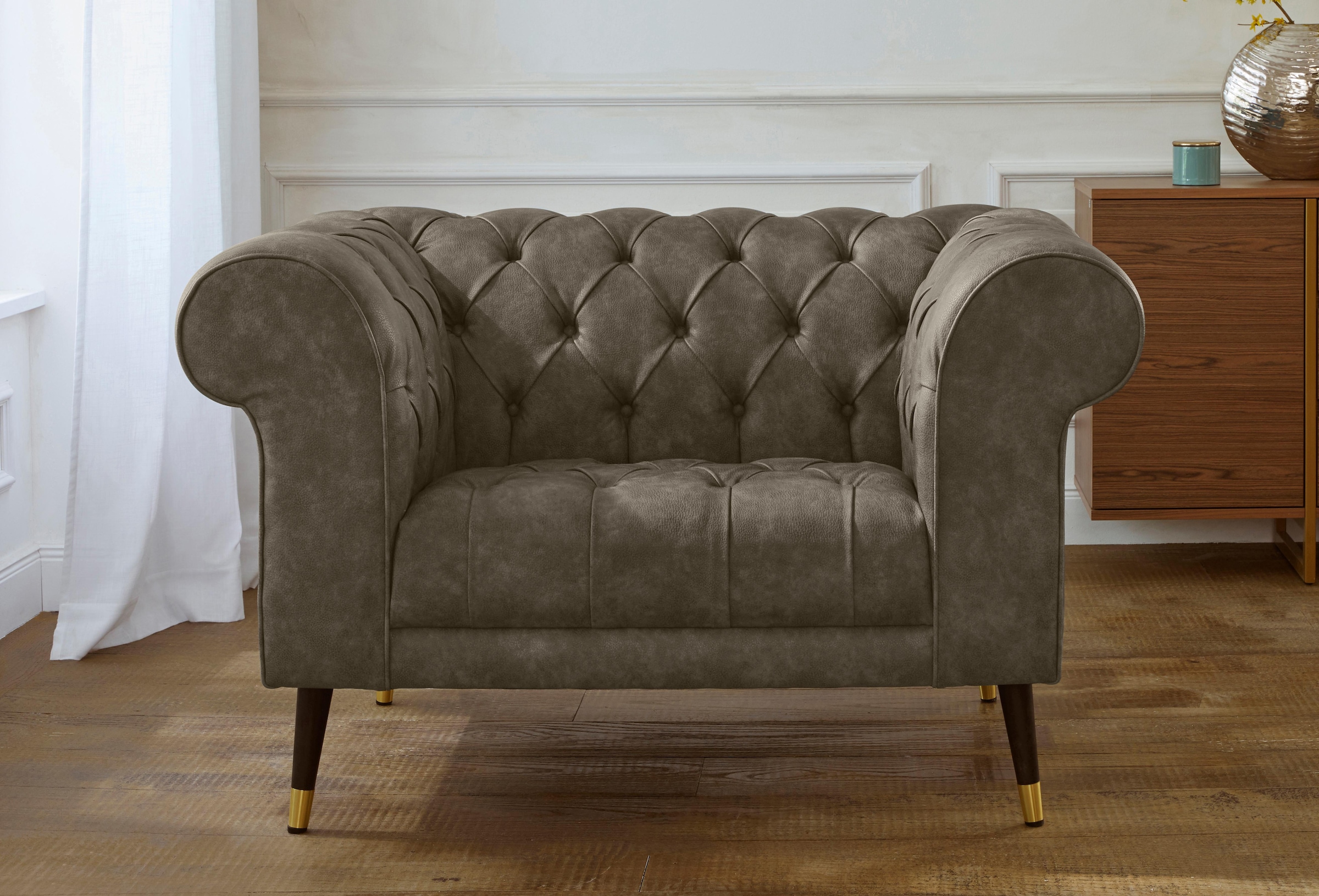 Loveseat »Tinnum Loveseat, Chesterfield Sessel«