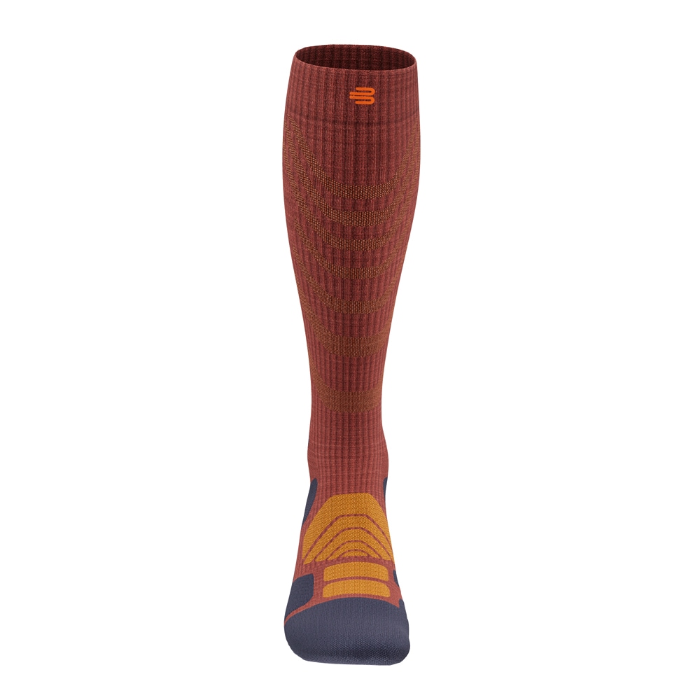 Bauerfeind Sportsocken »OUTDOOR MERINO COMPRESSION SOCKS« für Erwachsene beim Wandern, mit speziellen Kompressionszonen