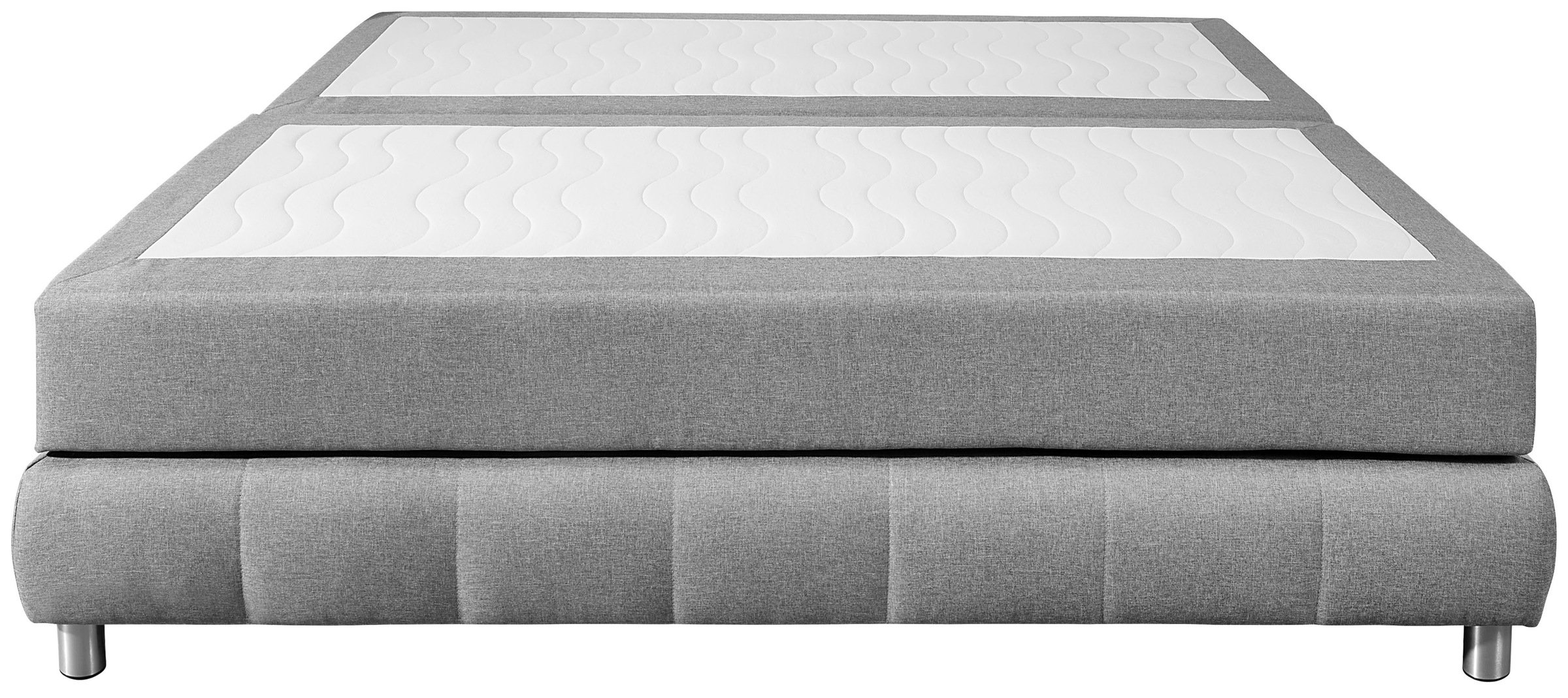 andas Boxspringbett »Salo«, Ohne Kopfteil, inkl. Topper, auch in Überlänge 220 cm