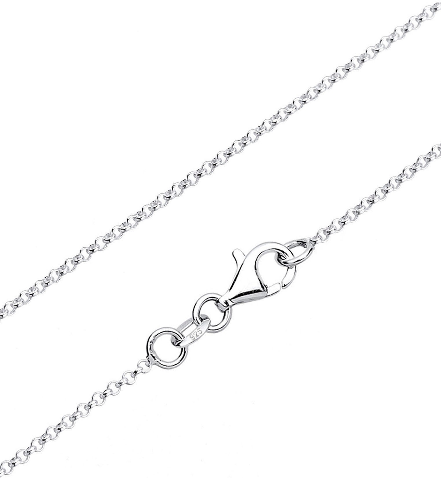 Elli Kette mit Anhänger »Schmuck Geschenk Silber 925 Hamsa Hand, 0105221613, 0105991613«, mit Glasstein