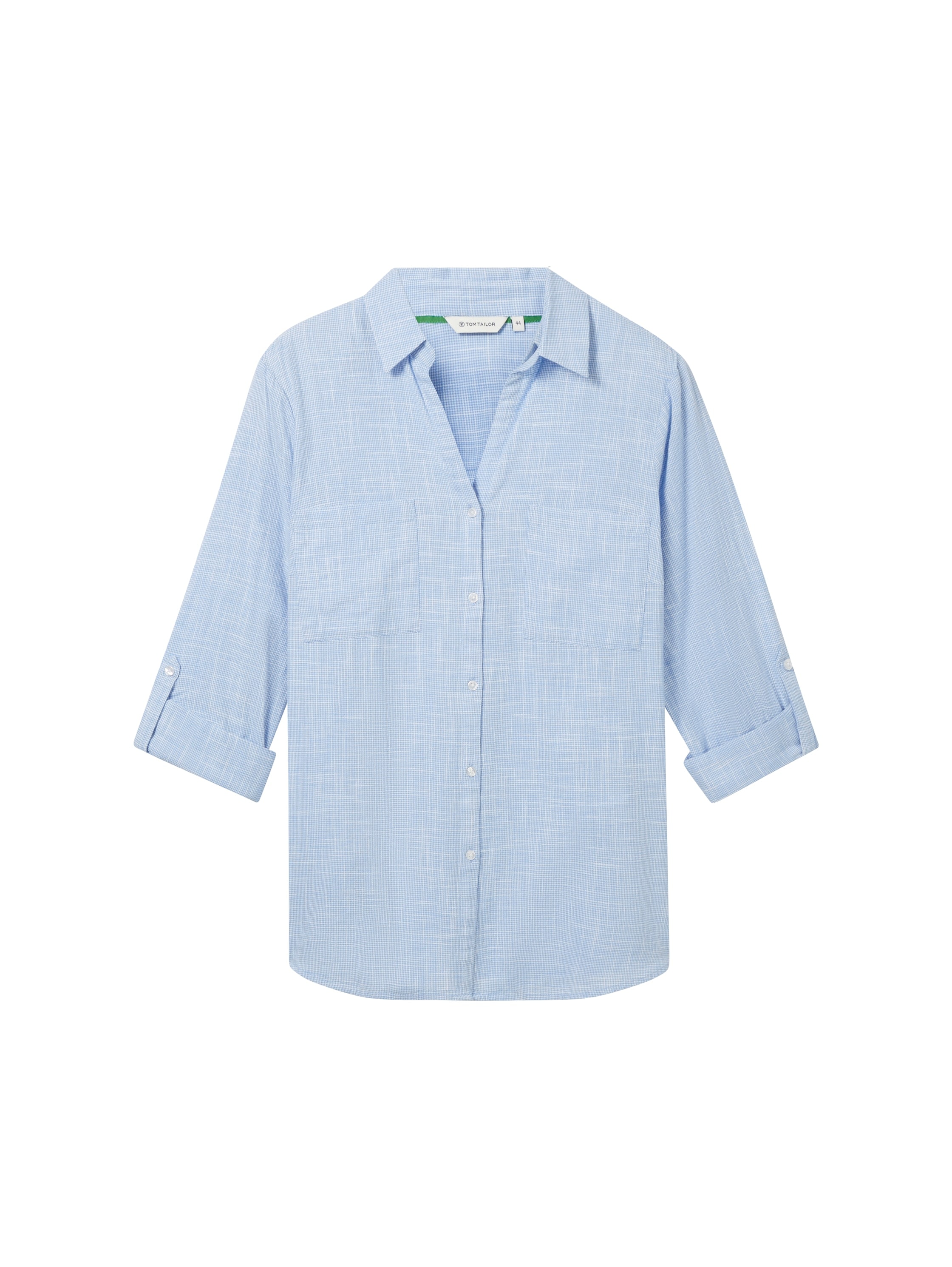 TOM TAILOR PLUS Shirtbluse, mit aufgesetzten Brusttaschen