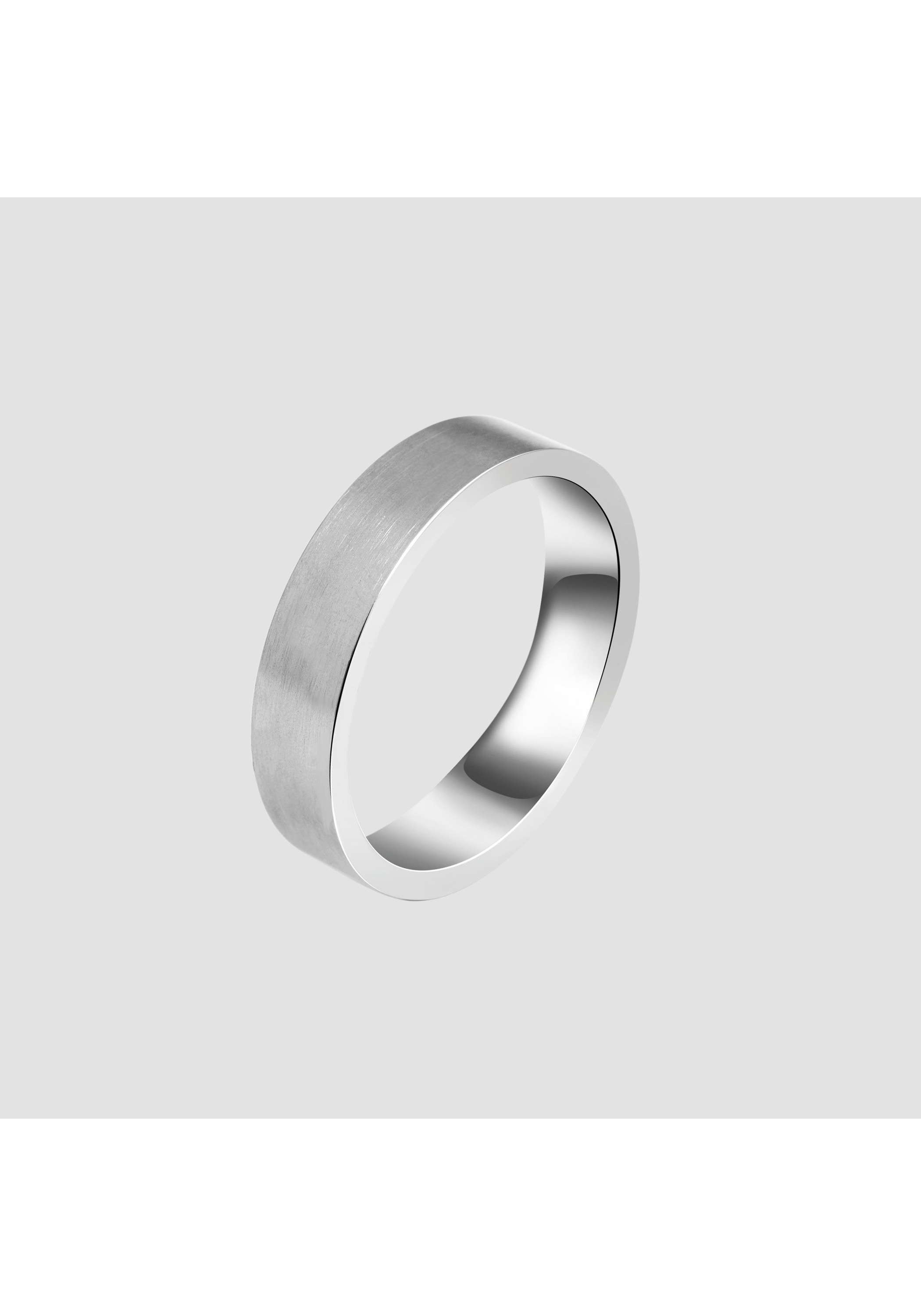 AKZENT Partnerring »Romance, silberfarbig, langlebig«