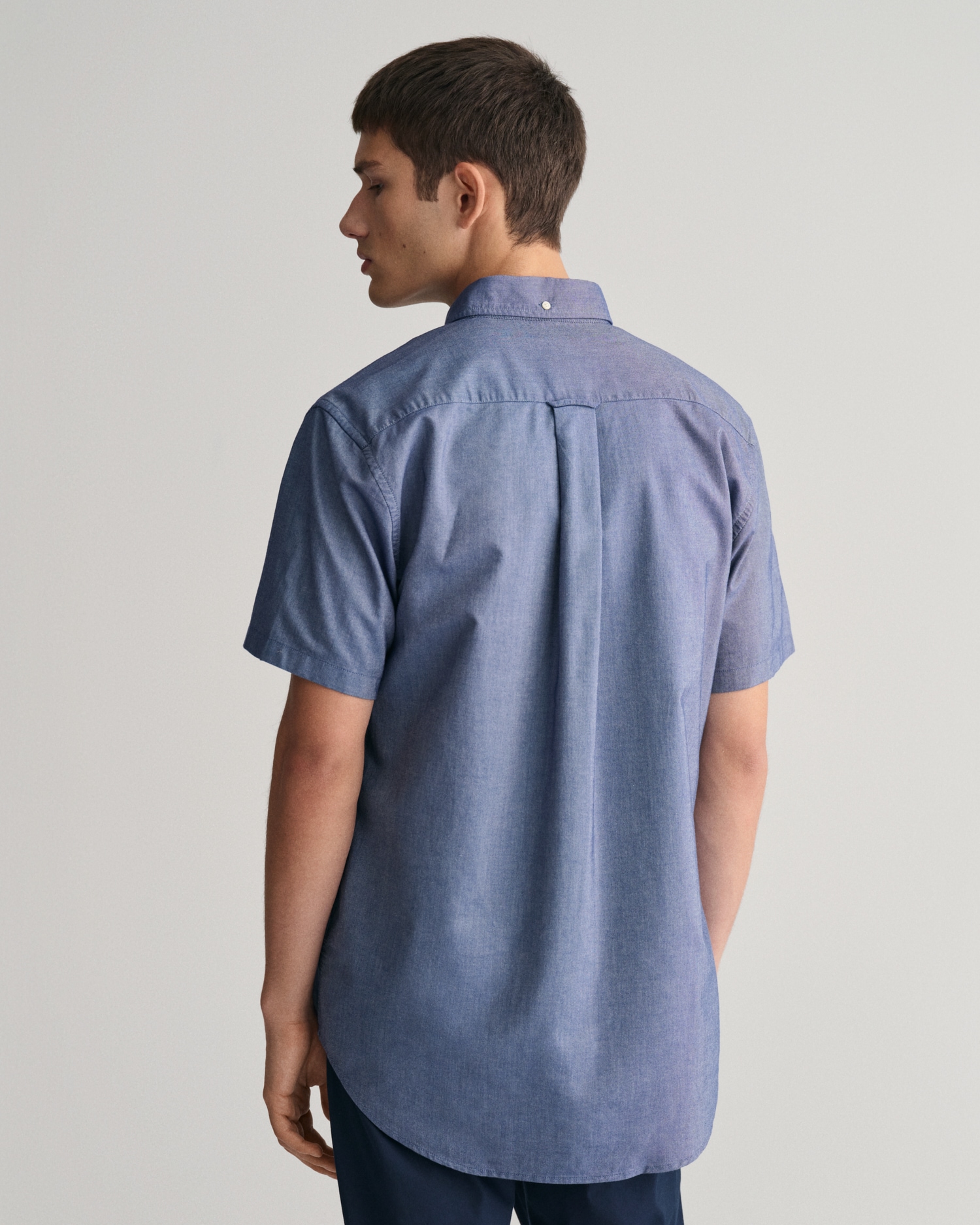 Gant Kurzarmhemd »REG OXFORD SHIRT«, Gant-Stickerei