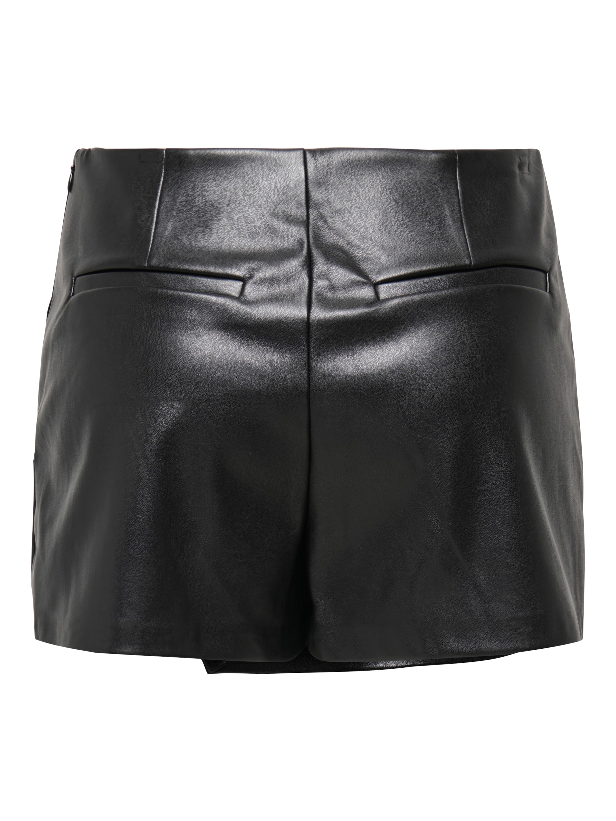 ONLY Hosenrock »ONLMIST-AMILI MW FAUX LEATH SKORT PNT«