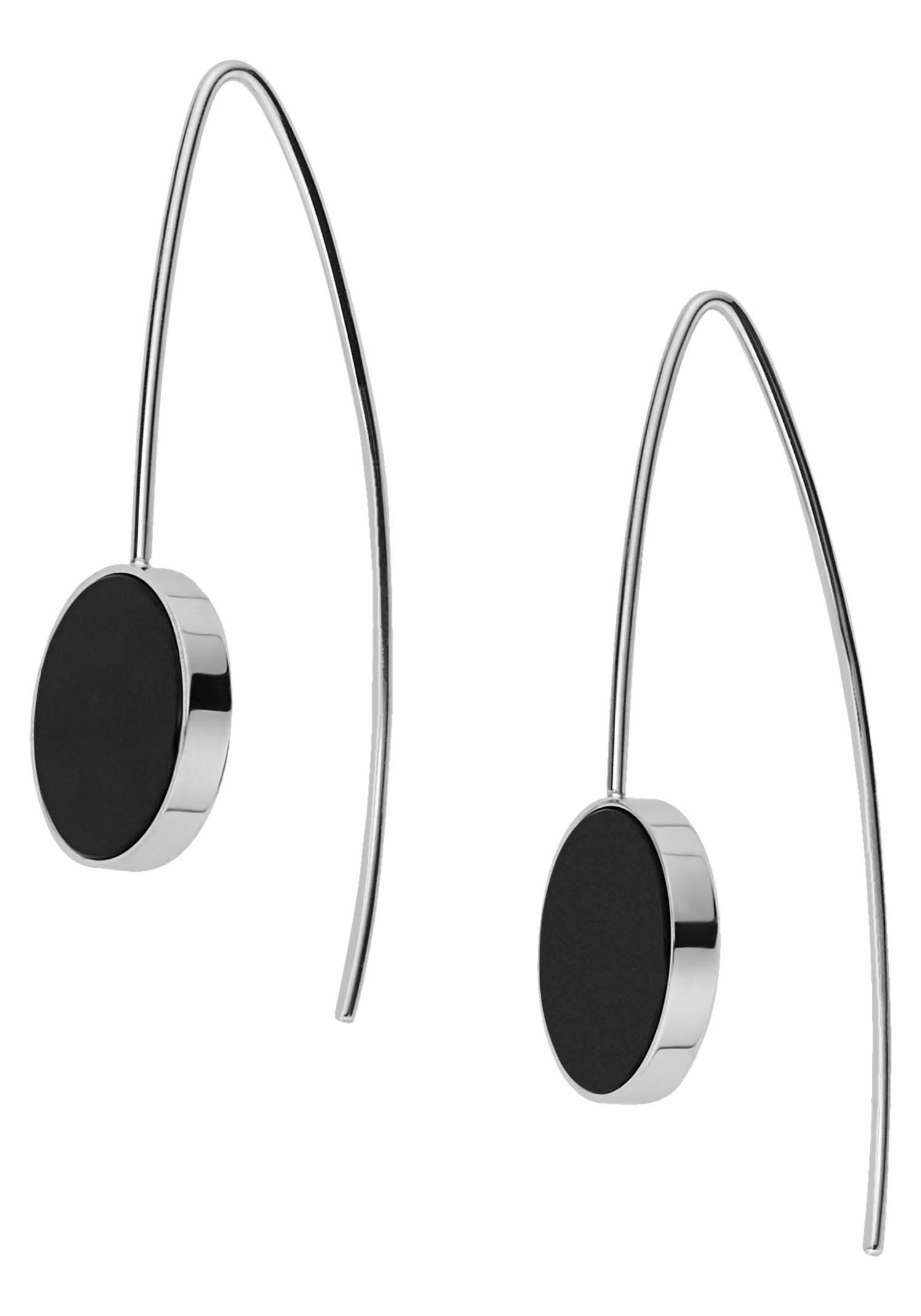 Skagen Paar Ohrhaken »SKJ0939040«, mit Onyx