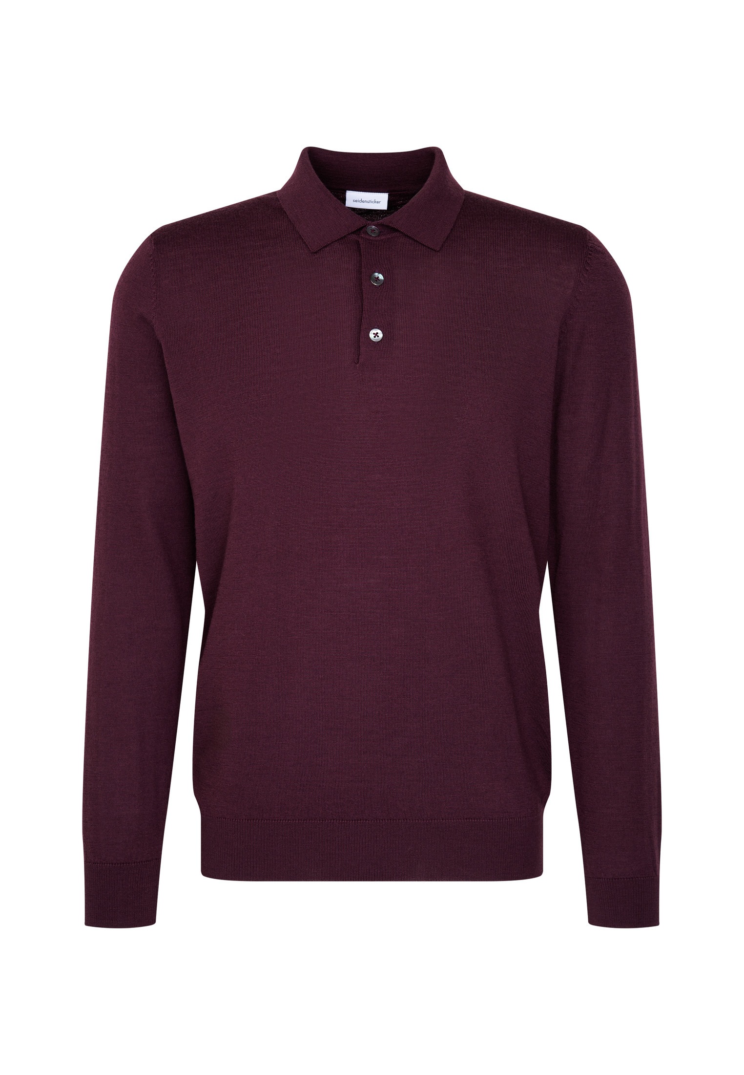 seidensticker Polokragenpullover »Schwarze Rose« 1/1 Kragen Uni
