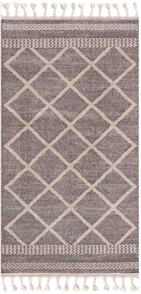 Carpet City Teppich rechteckig, mit OTTO Kurzflor, Kettfäden, Online-Shop im Rauten-Optik »Art 2645«