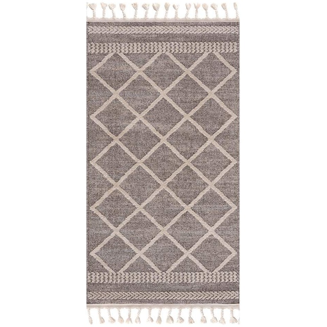 Carpet City Teppich »Art 2645«, rechteckig, Kurzflor, mit Kettfäden,  Rauten-Optik im OTTO Online-Shop